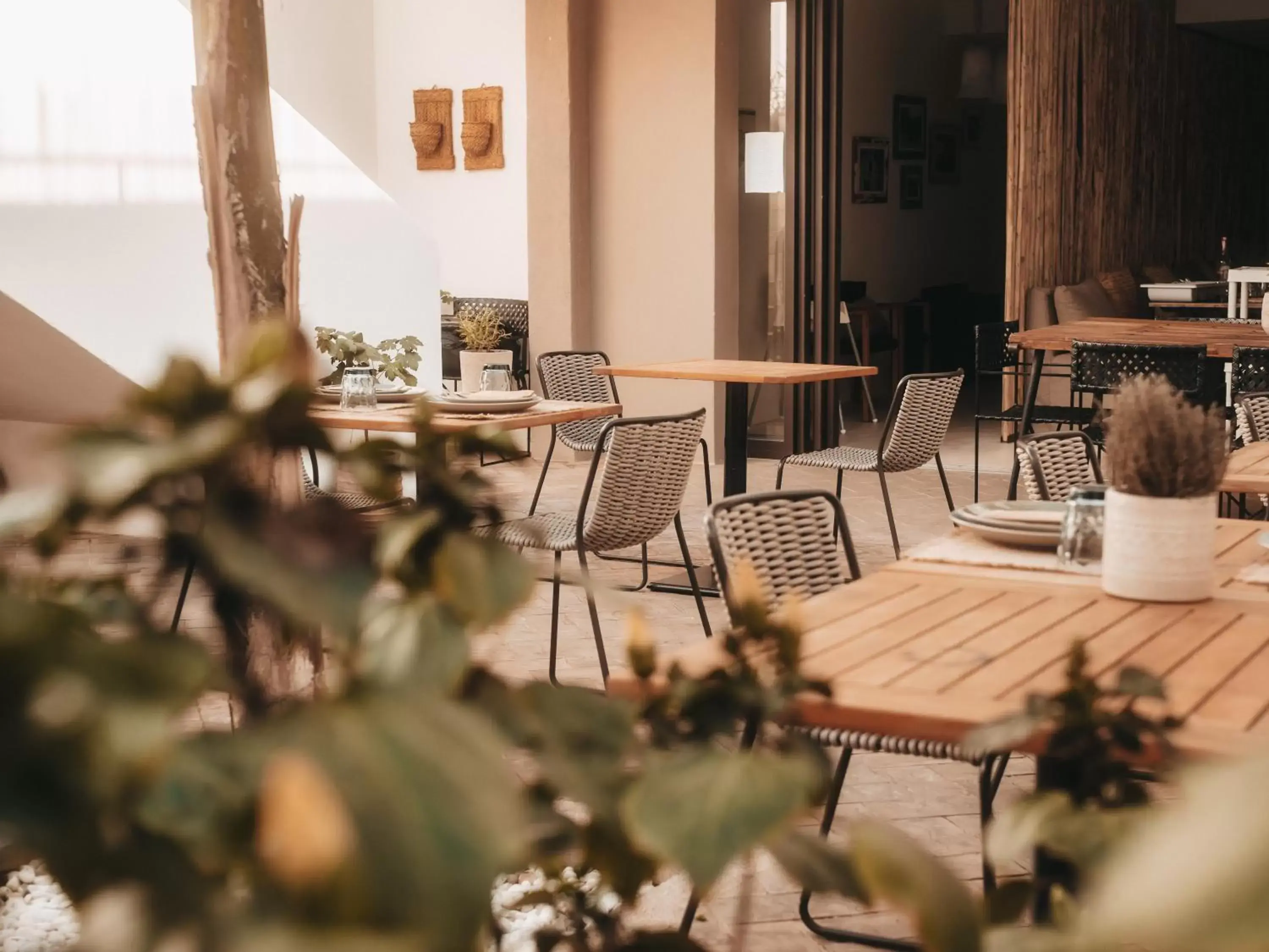 Patio in Barefoot Hotel Mallorca