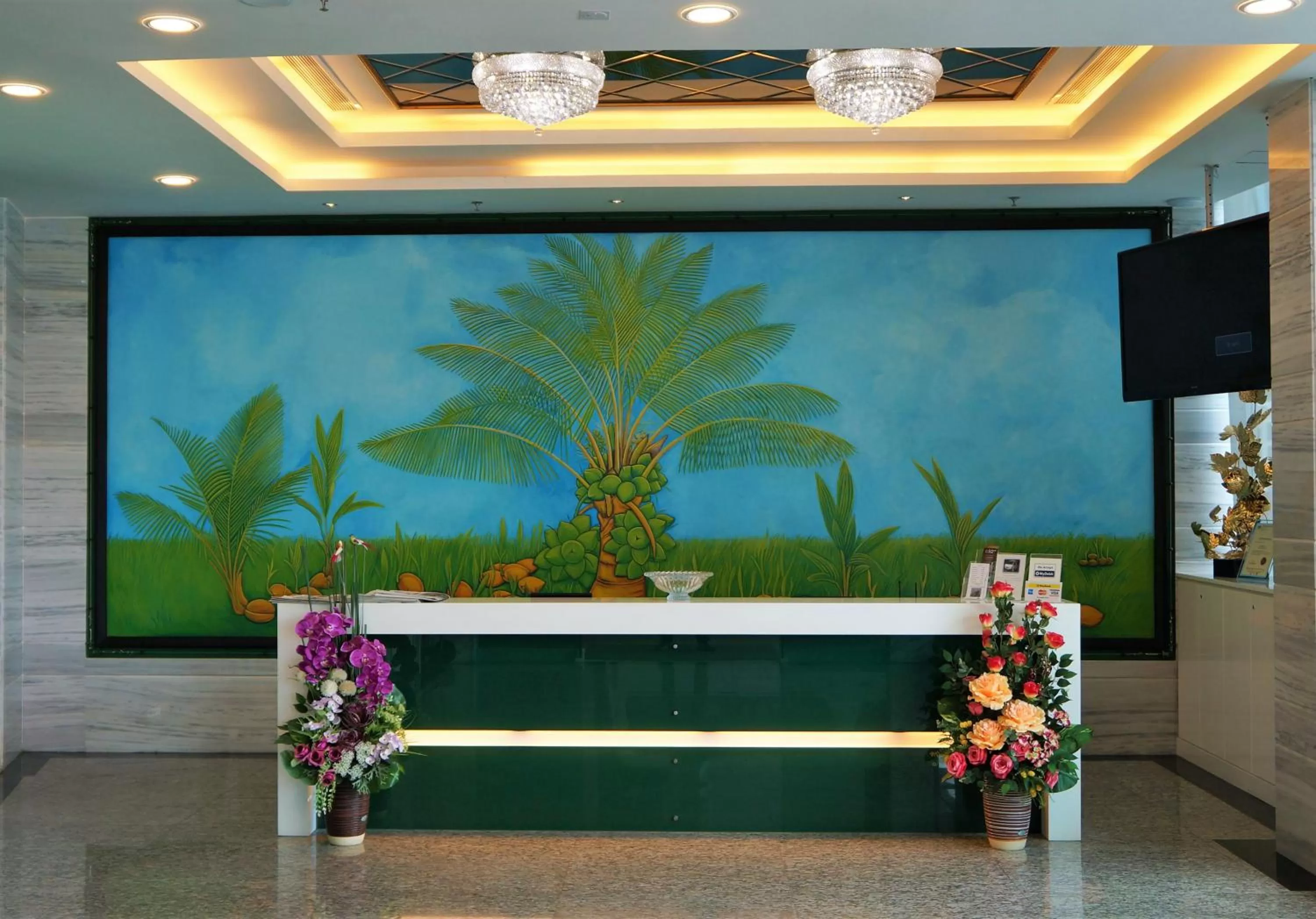Lobby or reception in Pine Garden Hotel