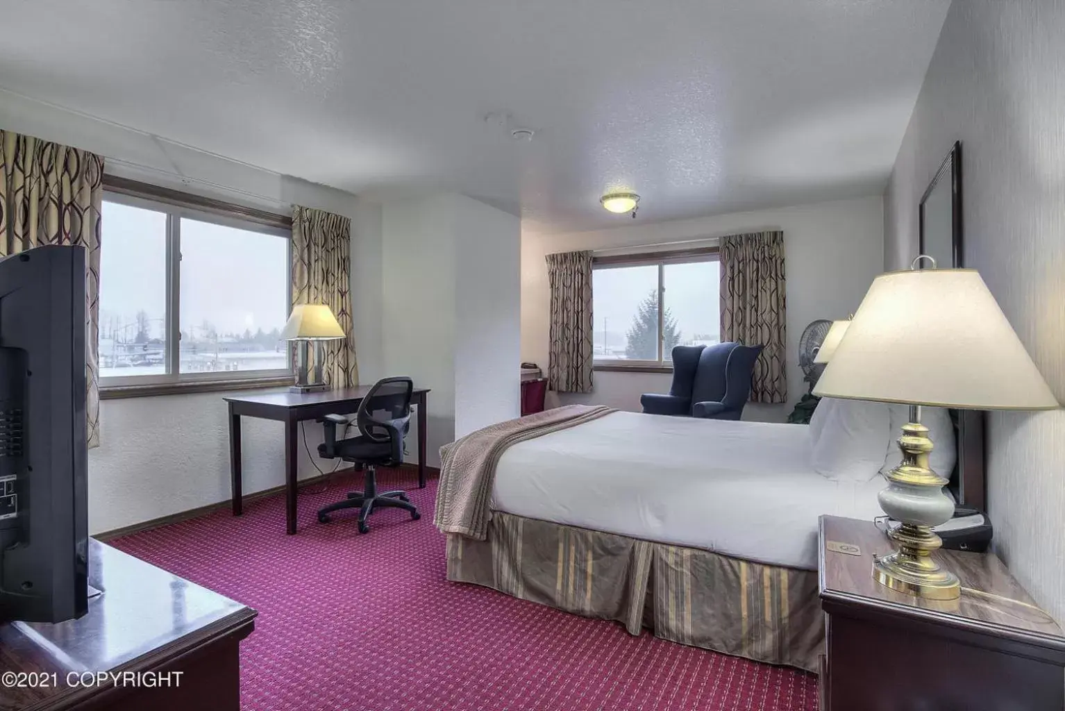 Photo of the whole room in Travelodge by Wyndham Juneau