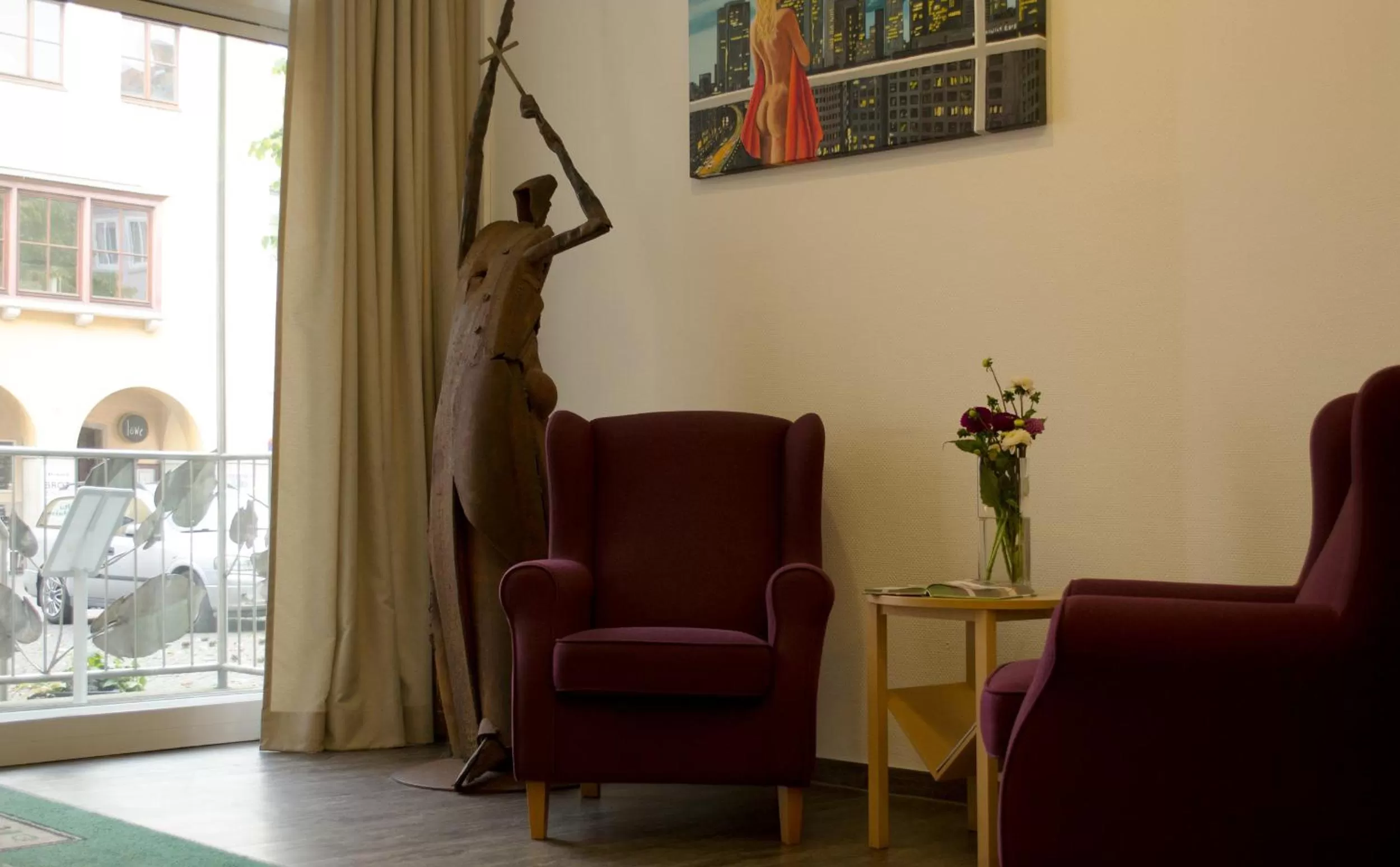 Lobby or reception in Altstadthotel Arte