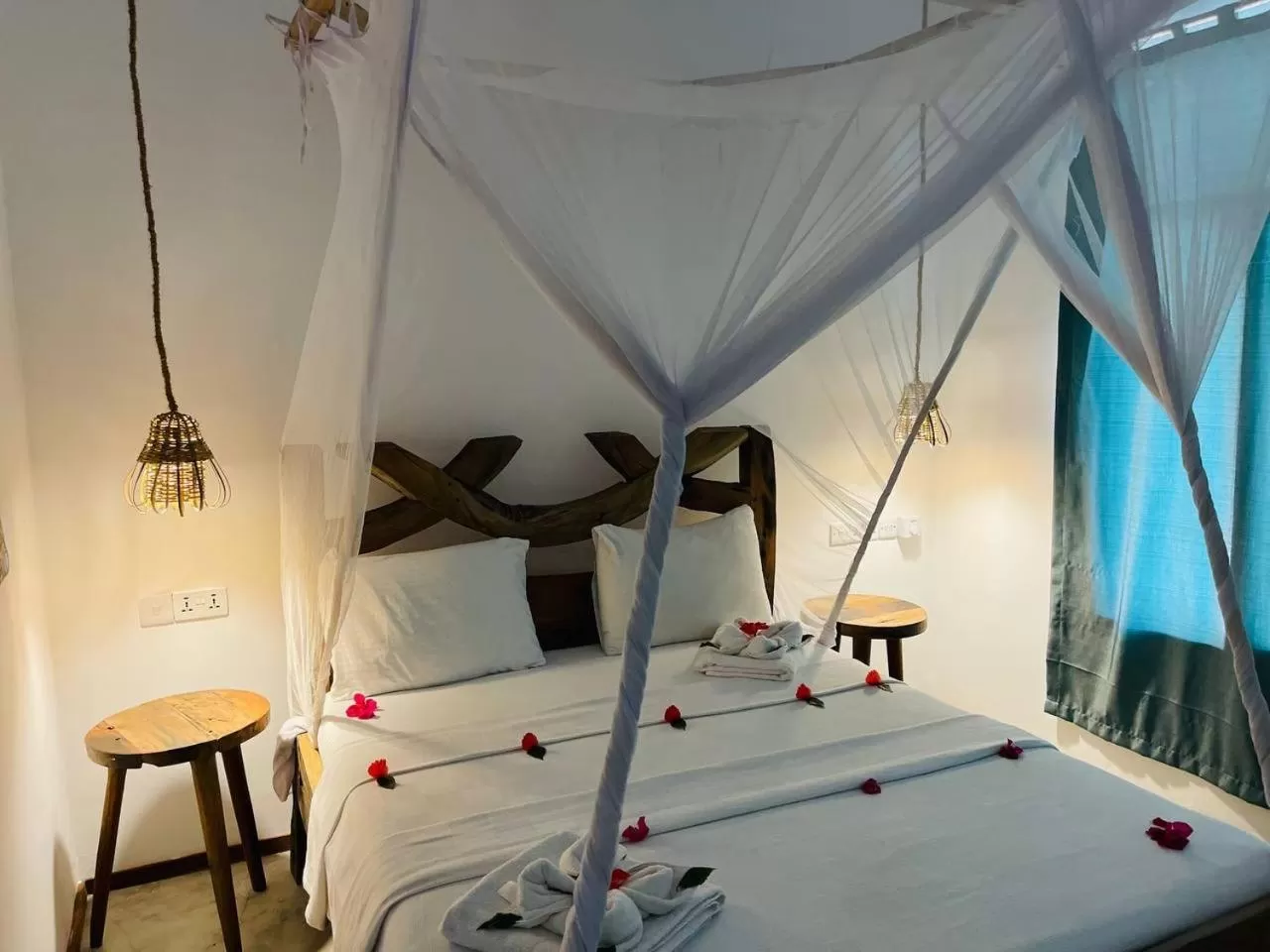 Bed in Babalao Bungalows