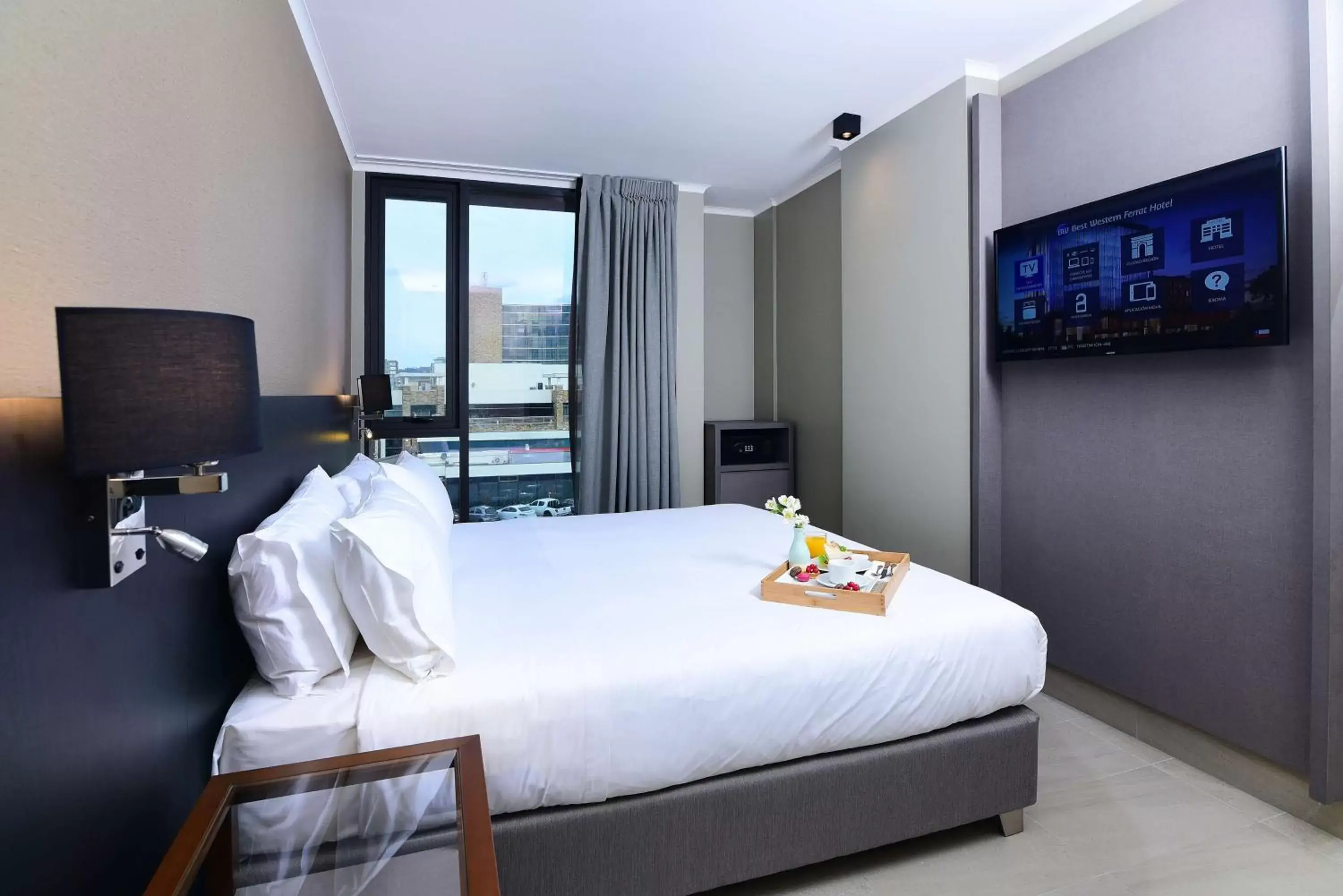 Bedroom, Bed in Best Western Ferrat Bedroom, Bed in Best Western Ferrat