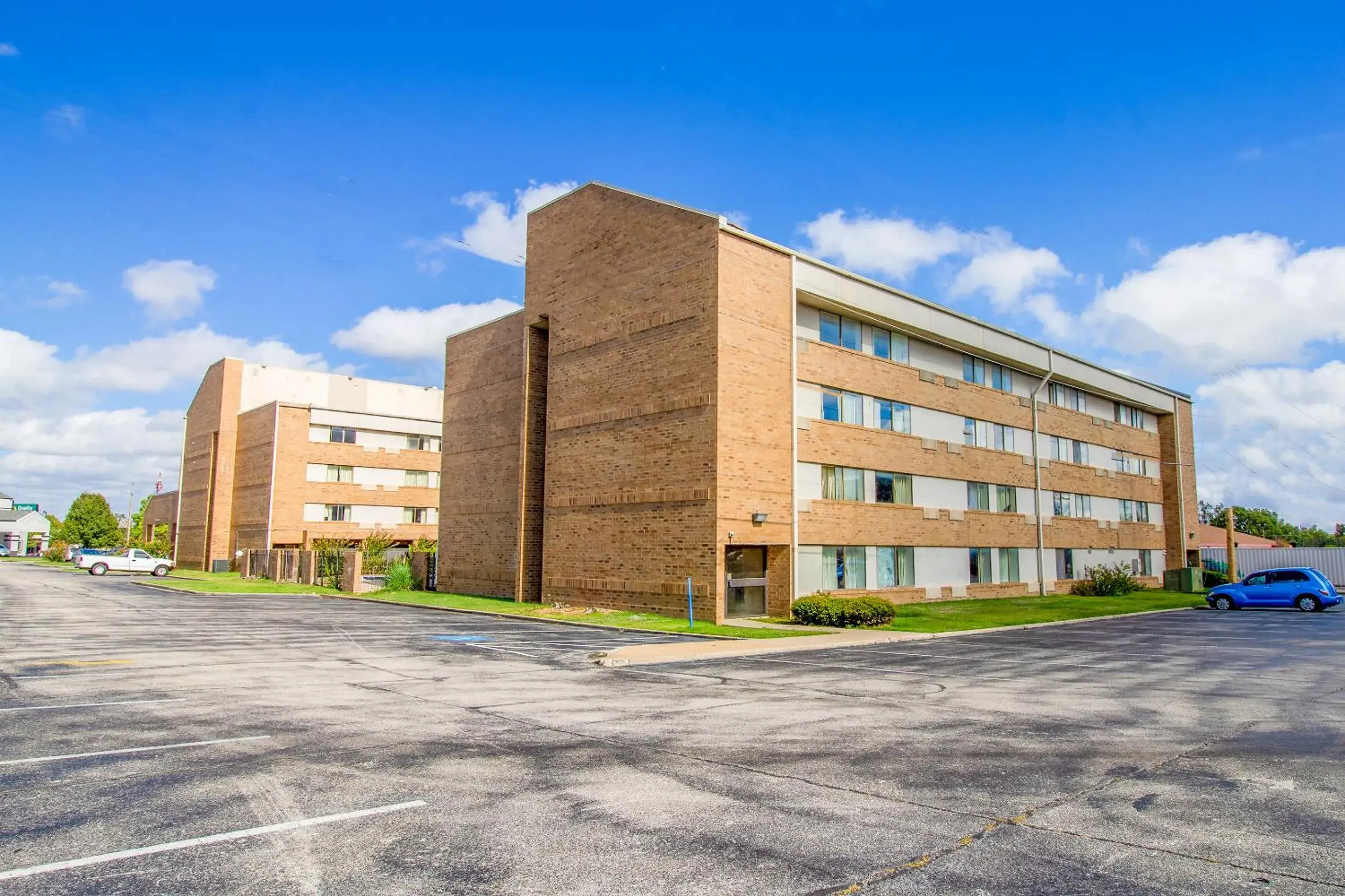 Facade/entrance, Property Building in Tulsa Square Hotel Central, I-44 By OYO