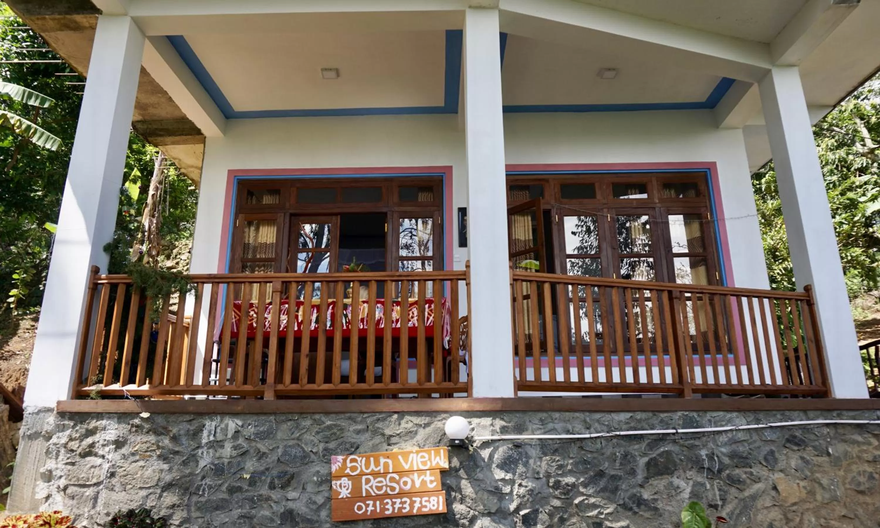 Facade/entrance in Sun View Resort Kithalella