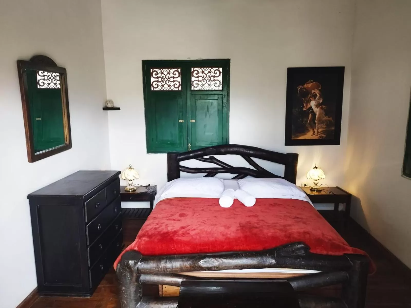 Property building, Bed in Finca Campestre La Adelita B&B