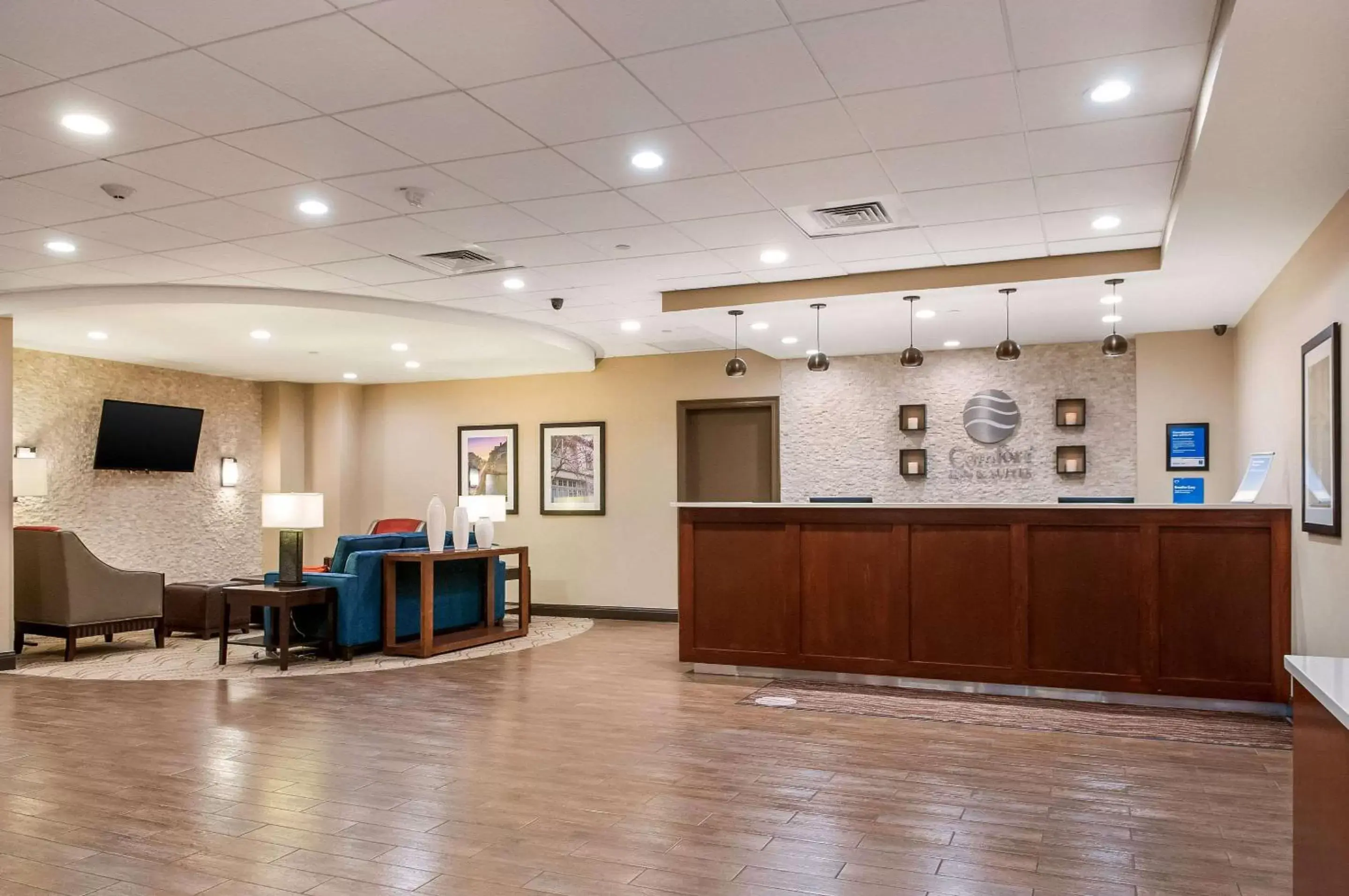 Lobby or reception, Lobby/Reception in Comfort Inn & Suites At Copeland Tower