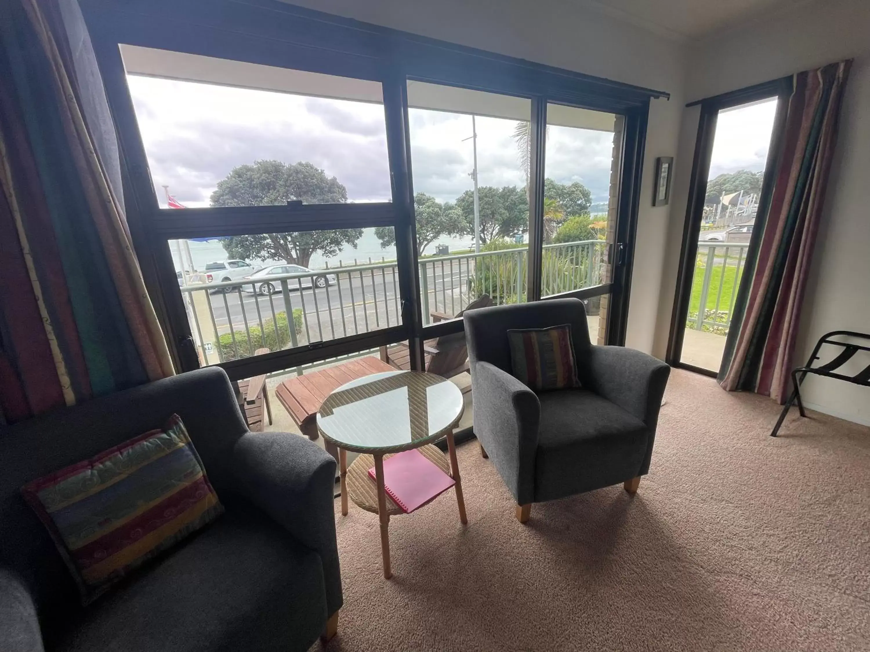 Seating Area in Bay Sands Seafront Studios