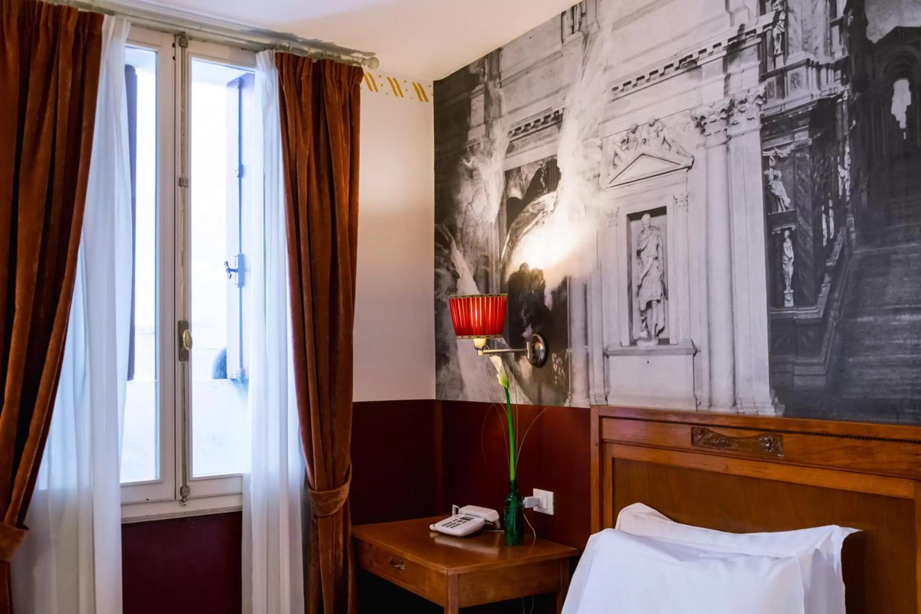 Bed in Antico Hotel Vicenza