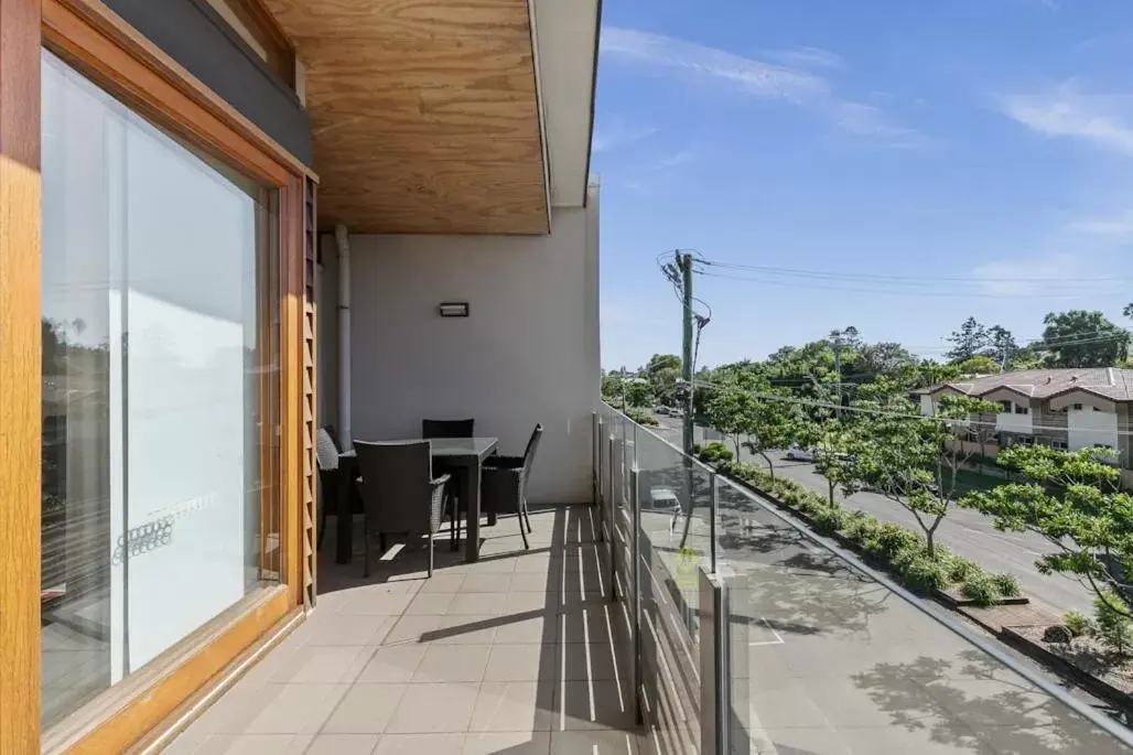 Balcony/Terrace in Byron Butter Factory Apartments