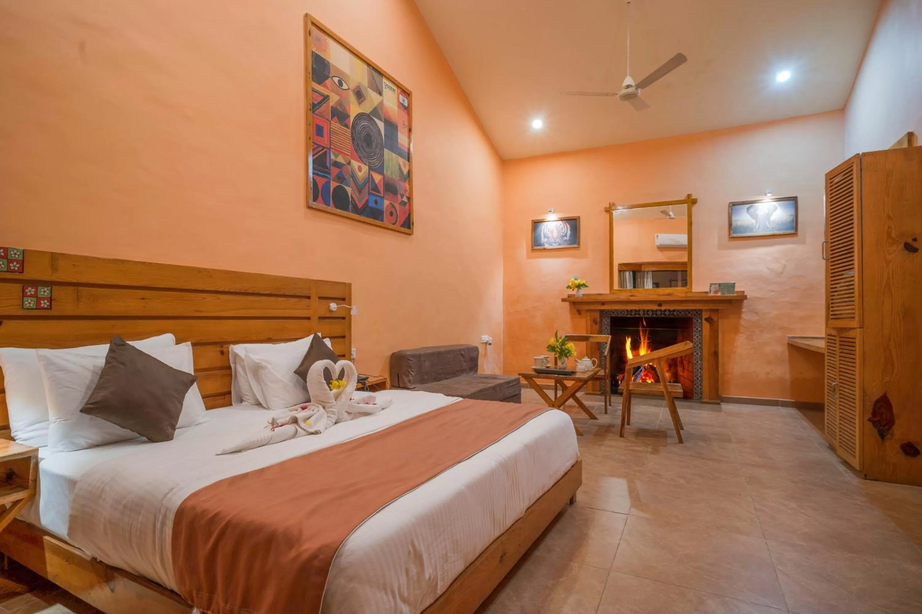 Bed in LaHermitage Resort