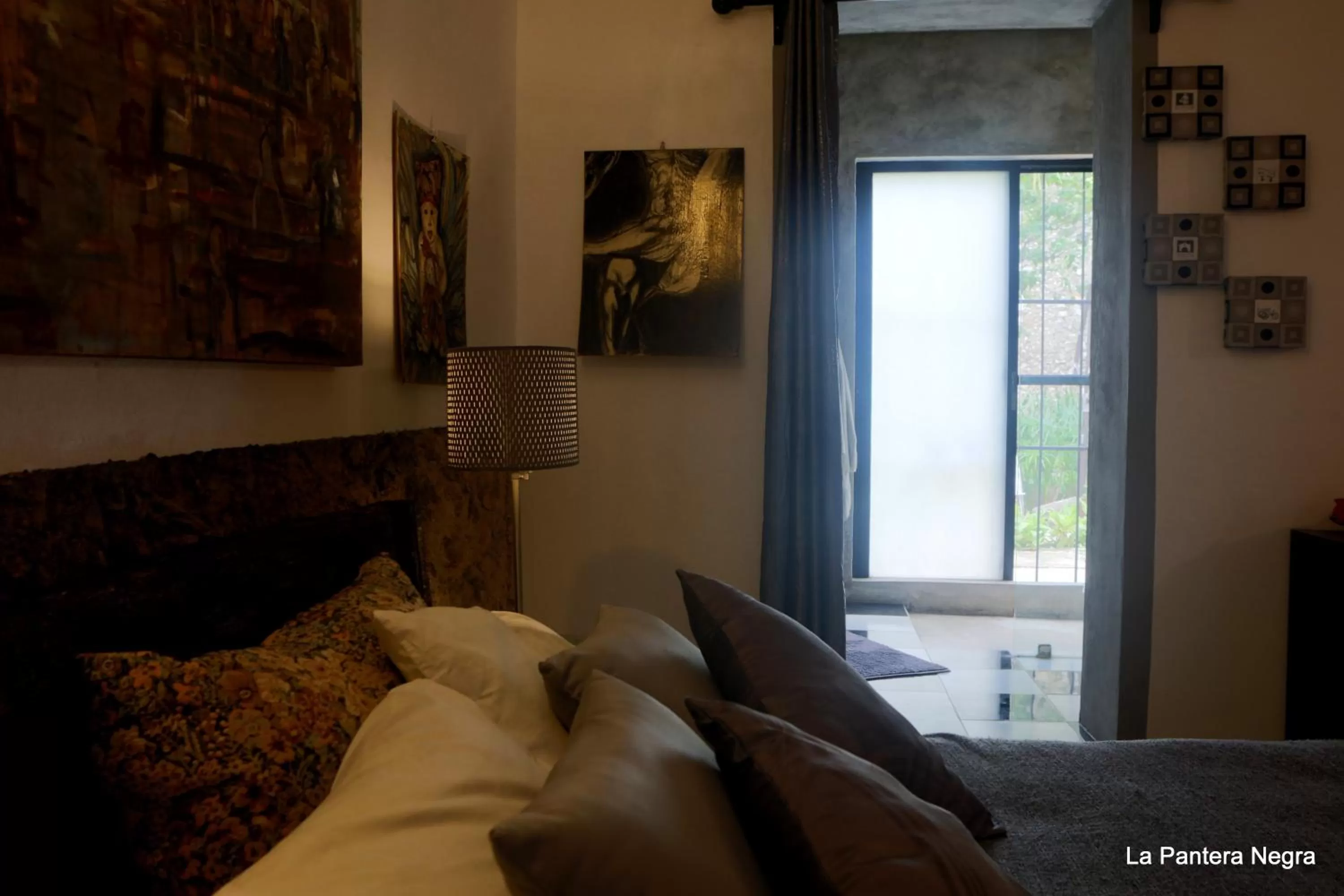 Bathroom, Bed in La Pantera Negra