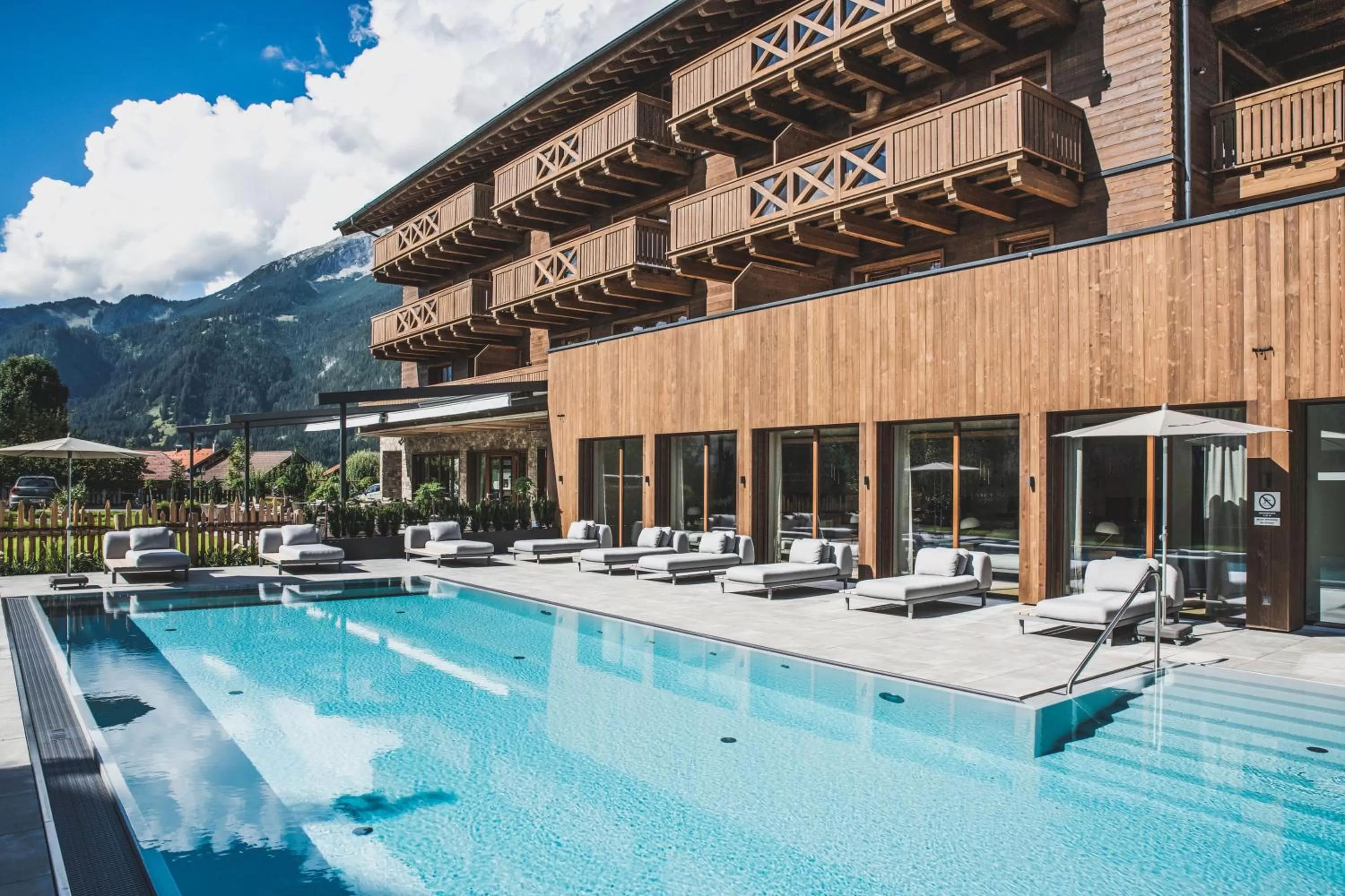 Property building in Bergresort Zugspitze Ehrwald by ALPS RESORTS