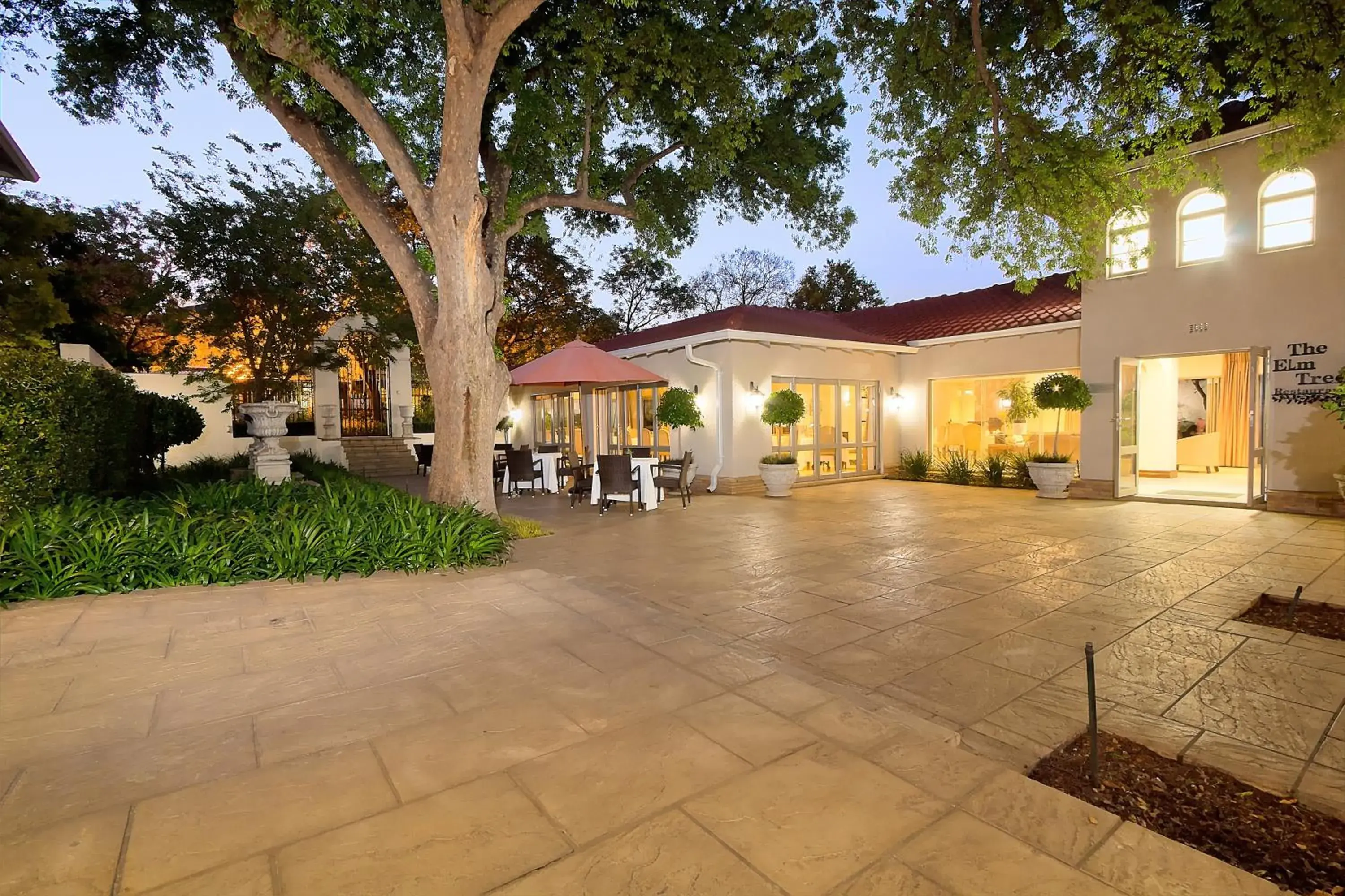 Property building, Patio/Outdoor Area in The Syrene Boutique Hotel