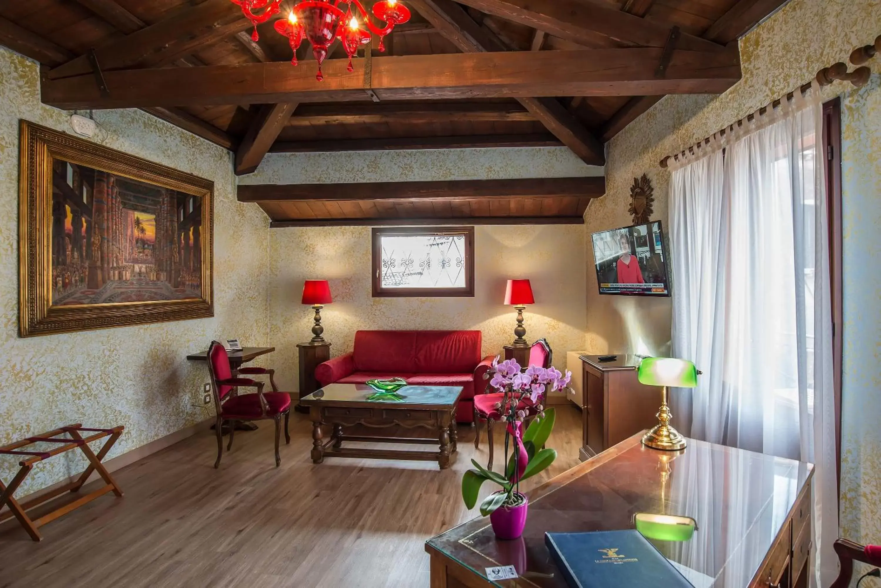 Living room, Seating Area in Hotel La Fenice et Des Artistes