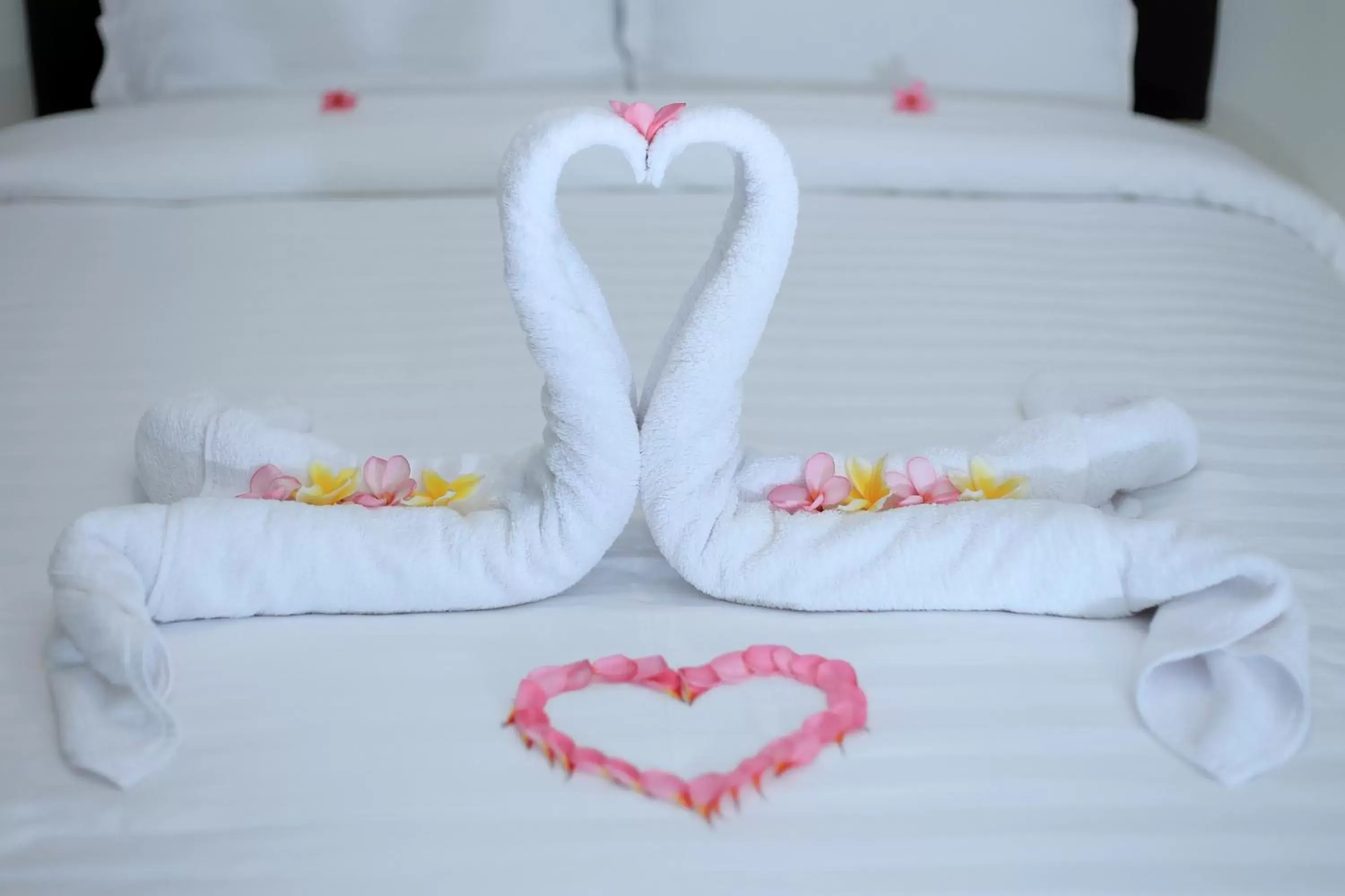 Decorative detail, Bed in Jazz Senggigi Hotel Decorative detail, Bed in Jazz Senggigi Hotel