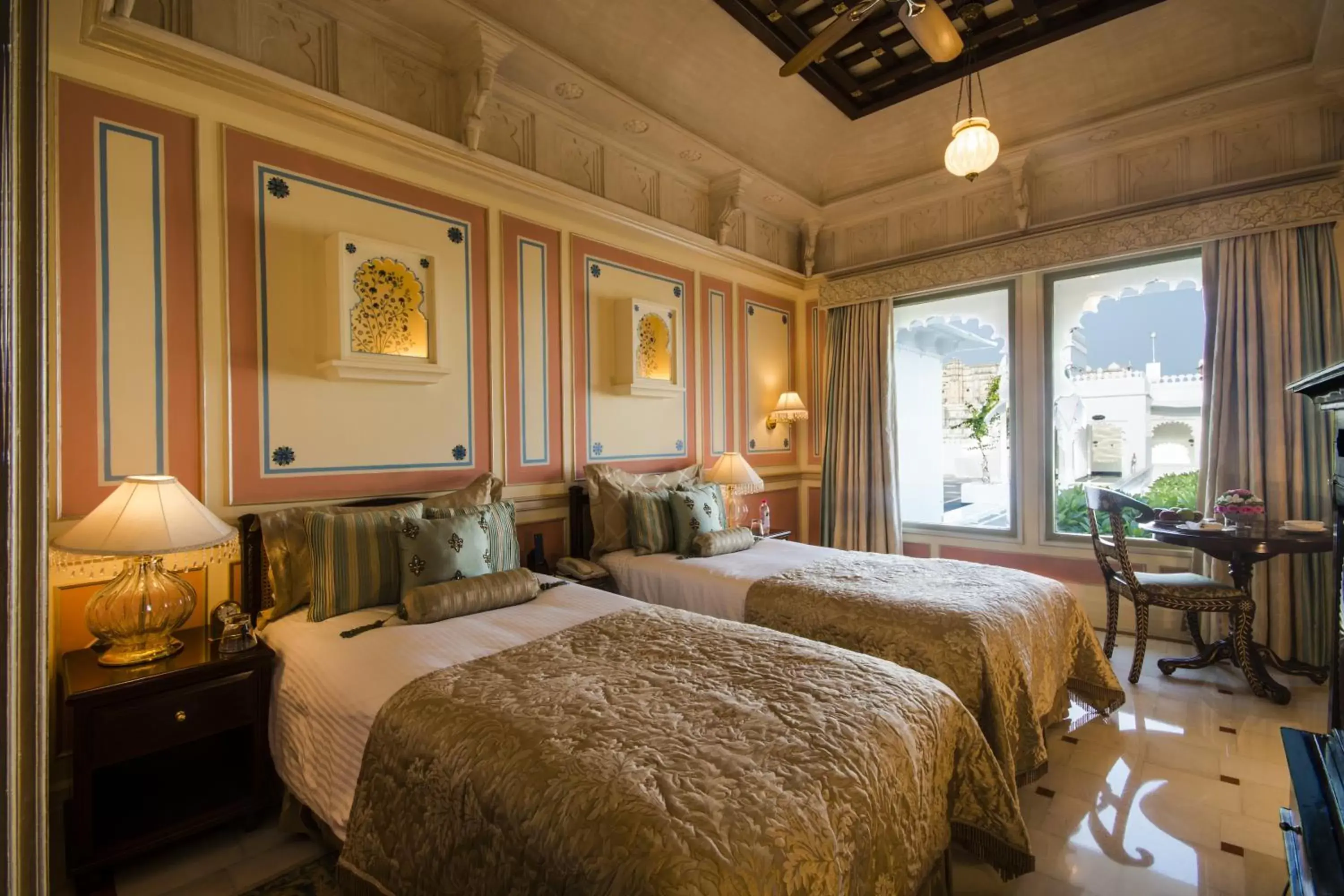 Bedroom in Taj Lake Palace Udaipur