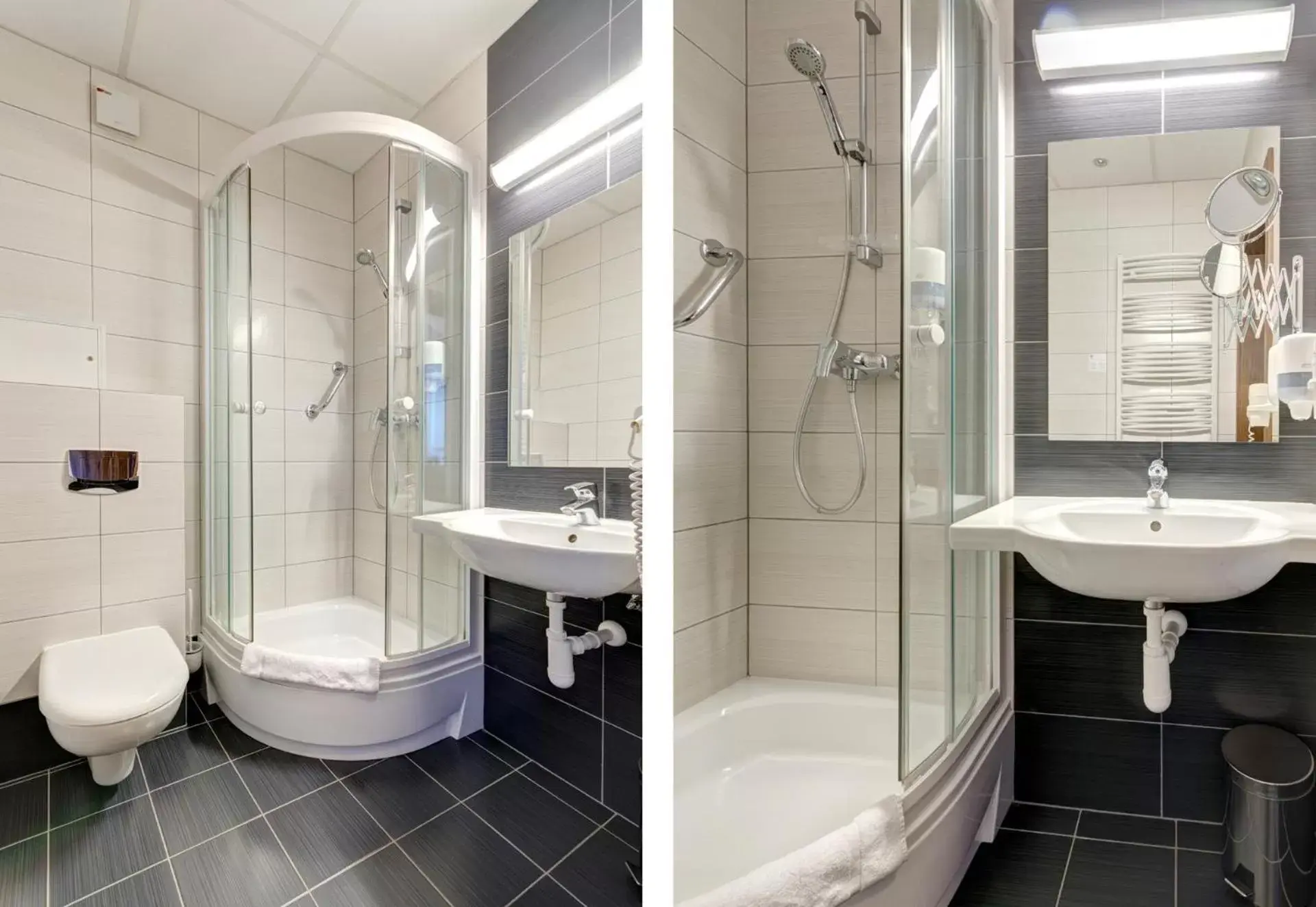 Shower, Bathroom in Focus Hotel Gdańsk