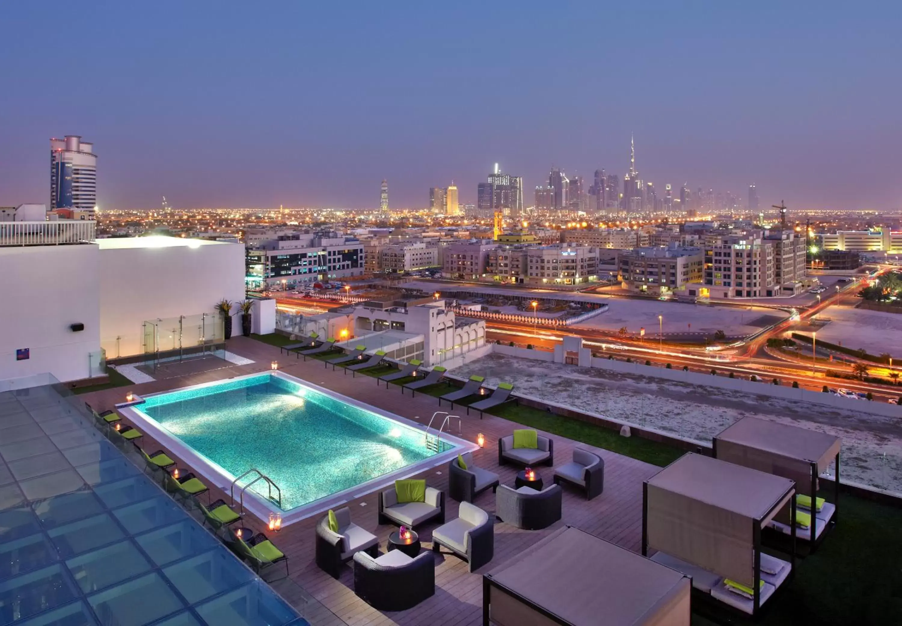 View (from property/room), Pool View in The Canvas Dubai - MGallery Hotel Collection