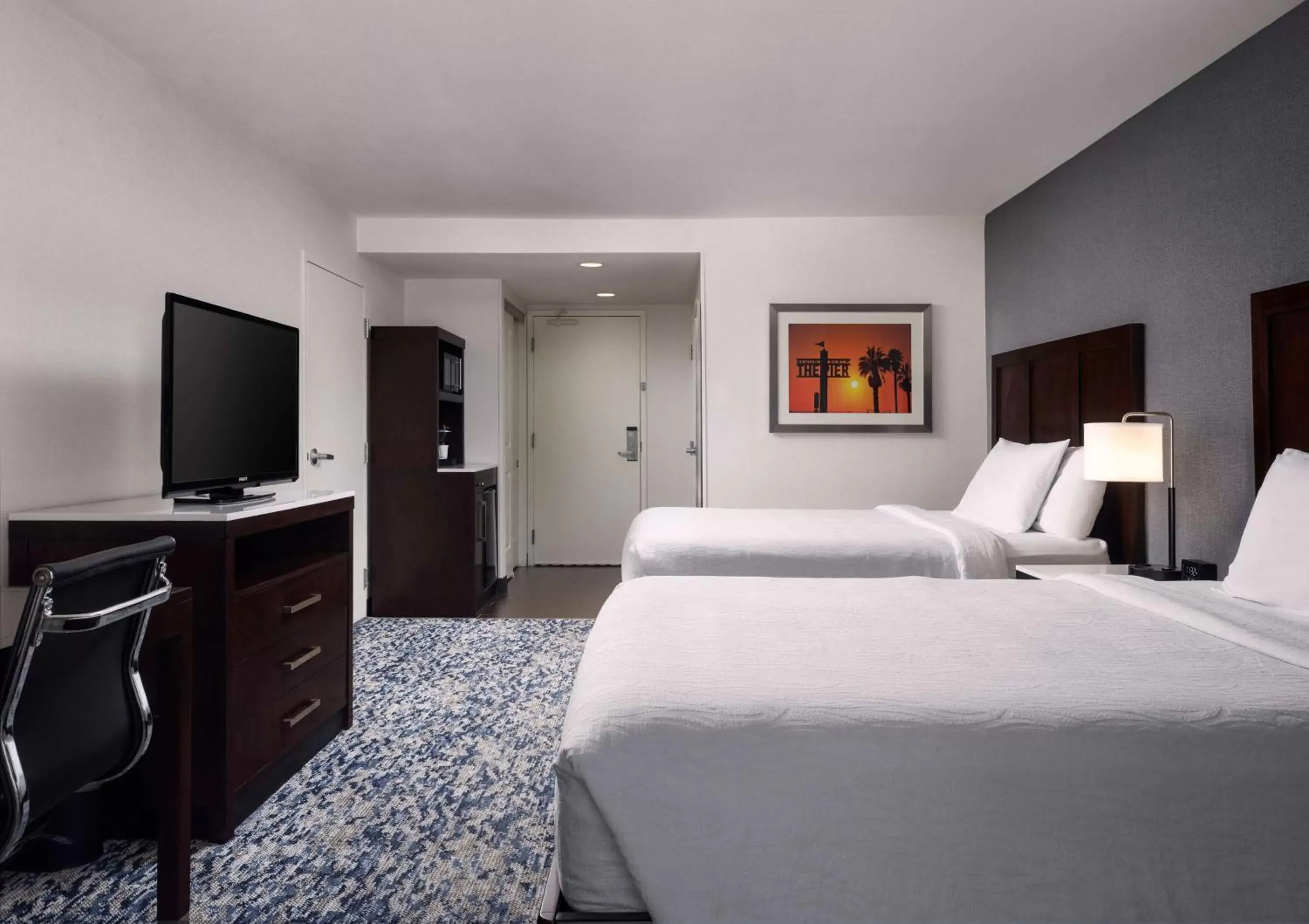 Bed in Hilton Garden Inn Los Angeles/Redondo Beach Bed in Hilton Garden Inn Los Angeles/Redondo Beach