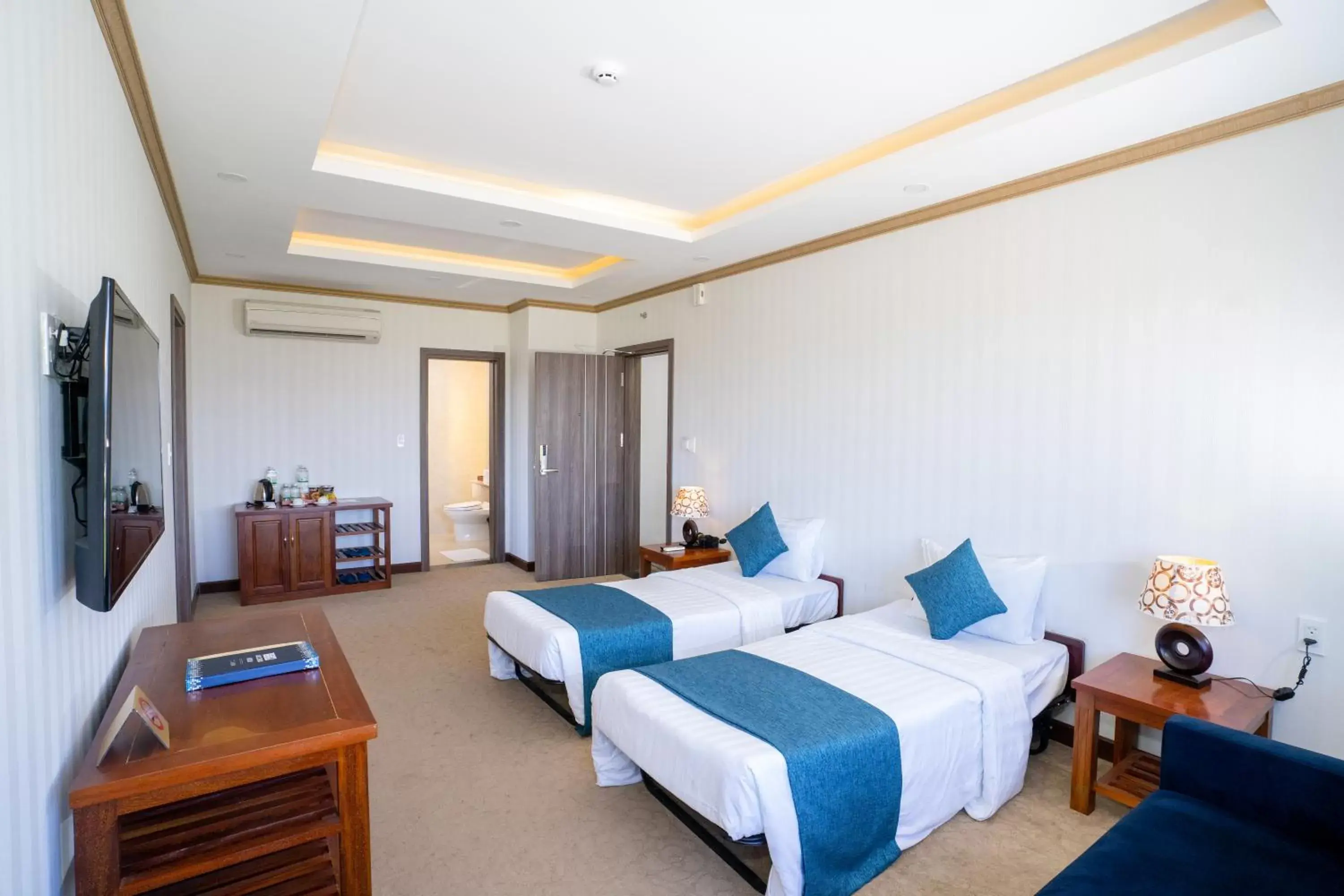 Bed in Navy Hotel Cam Ranh