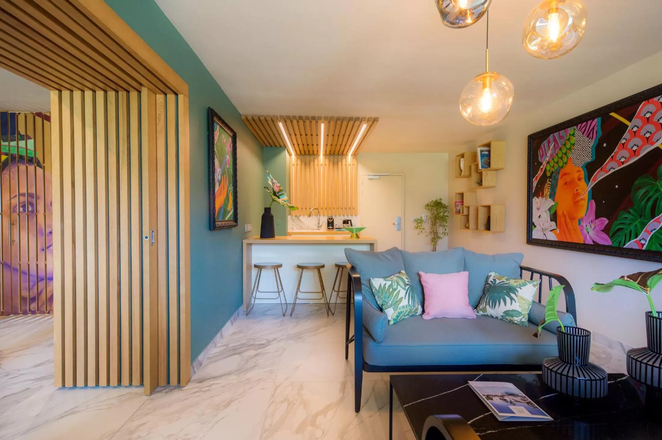 Living room in La Pagerie - Tropical Garden Hotel