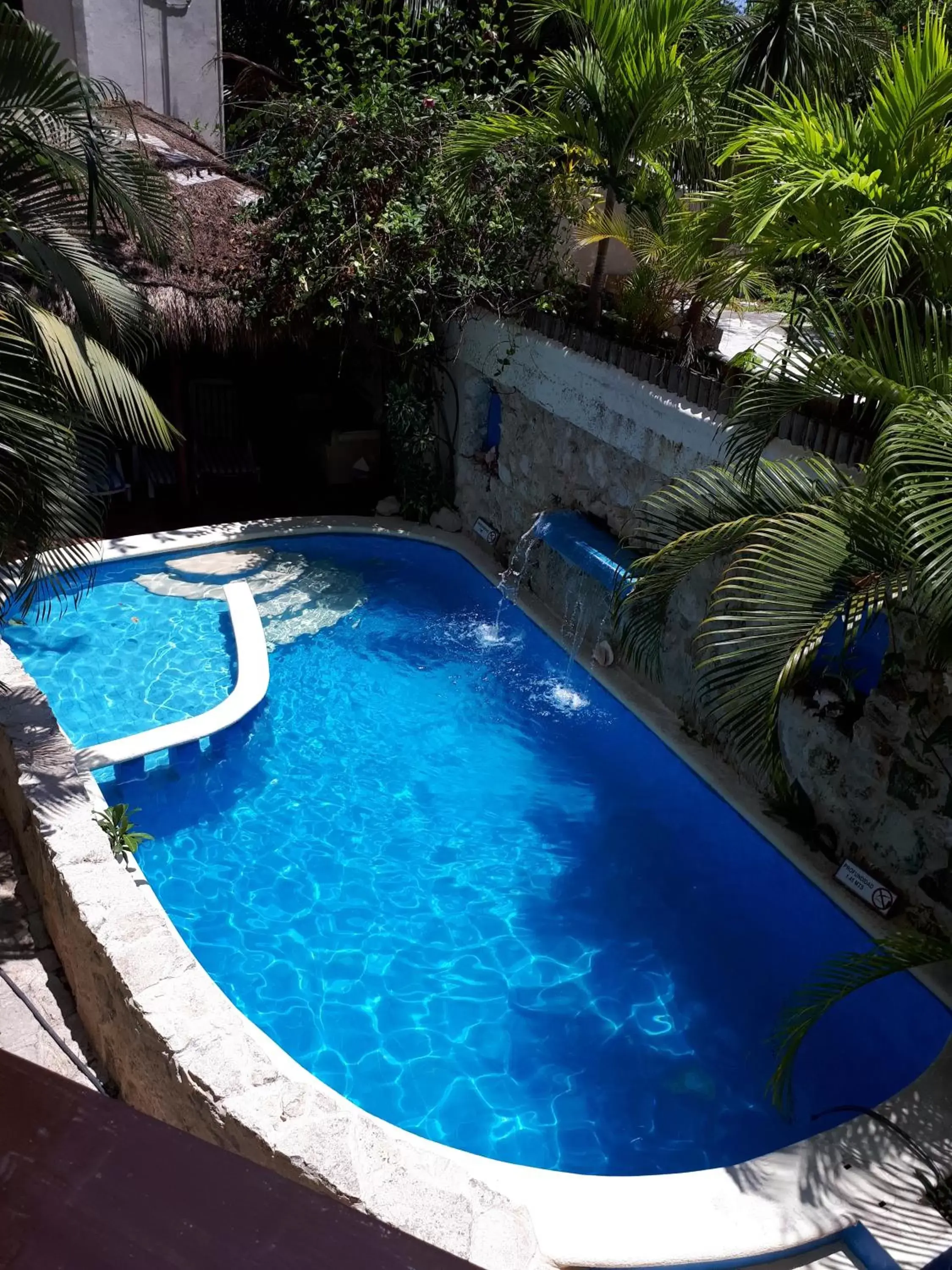 Toilet, Pool View in Hotel El Moro