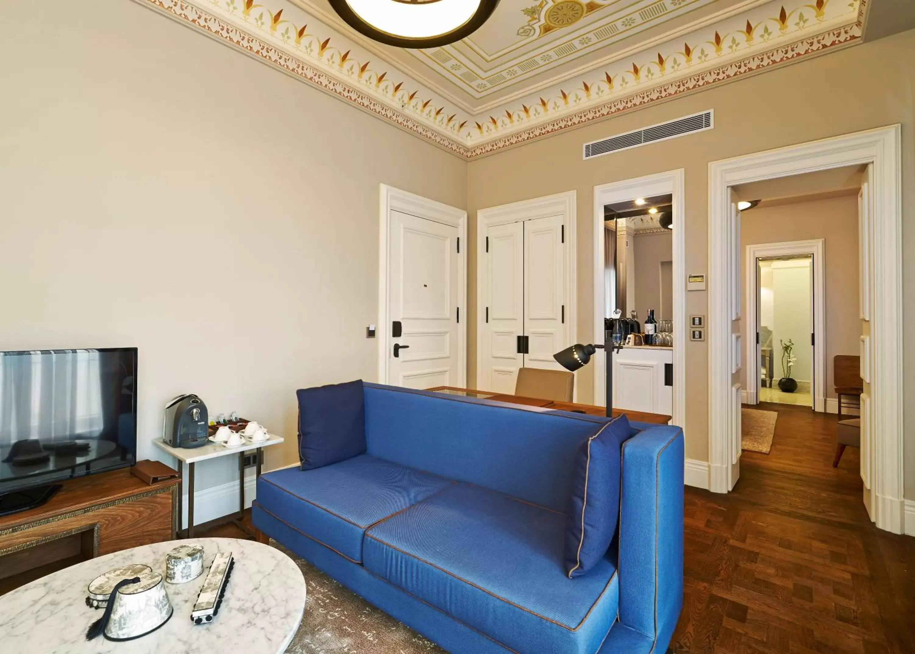 Living room, Seating Area in The Bank Hotel Istanbul, a Member of Design Hotels