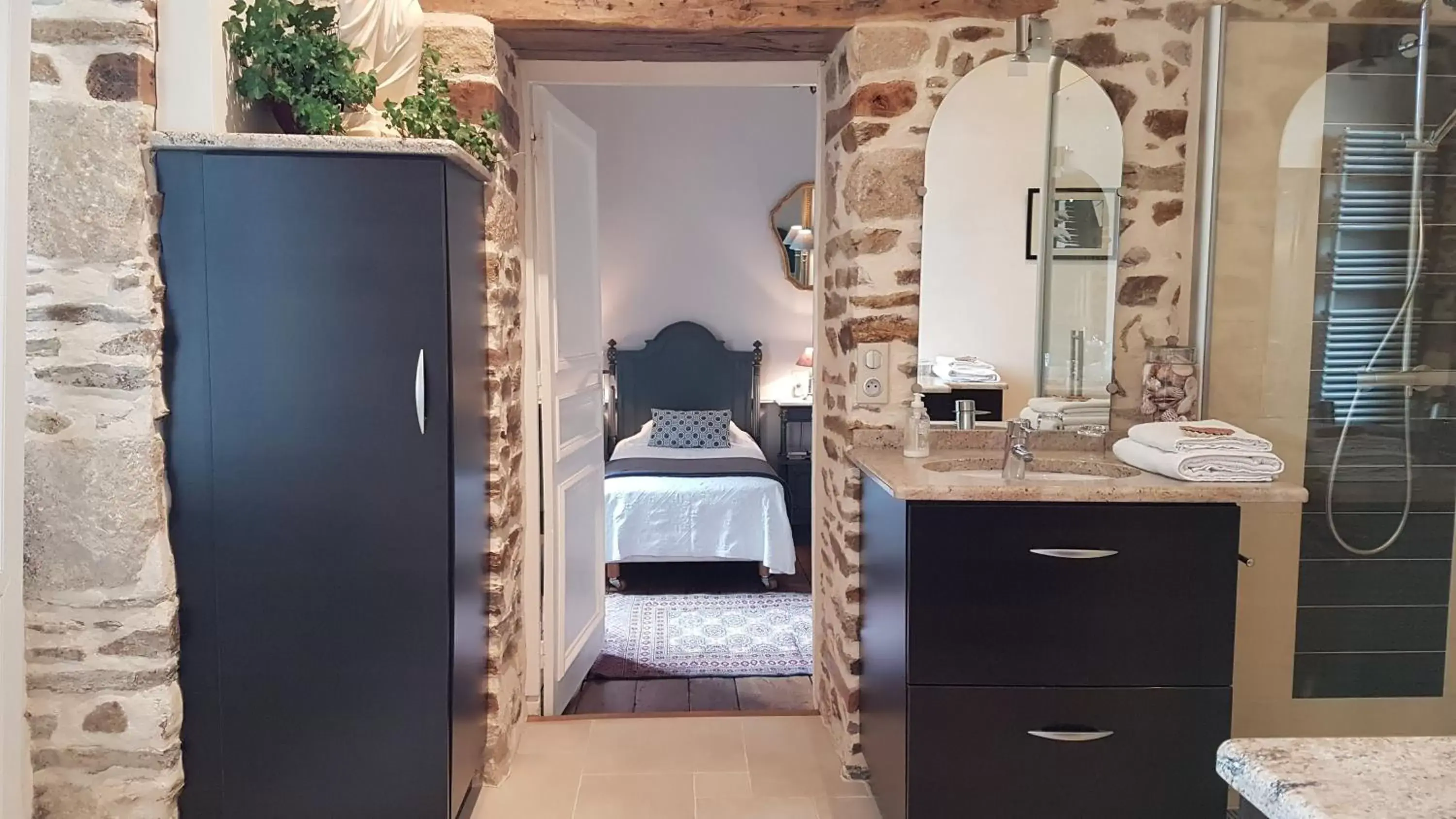 Bathroom in Le Manoir de la Bigotière