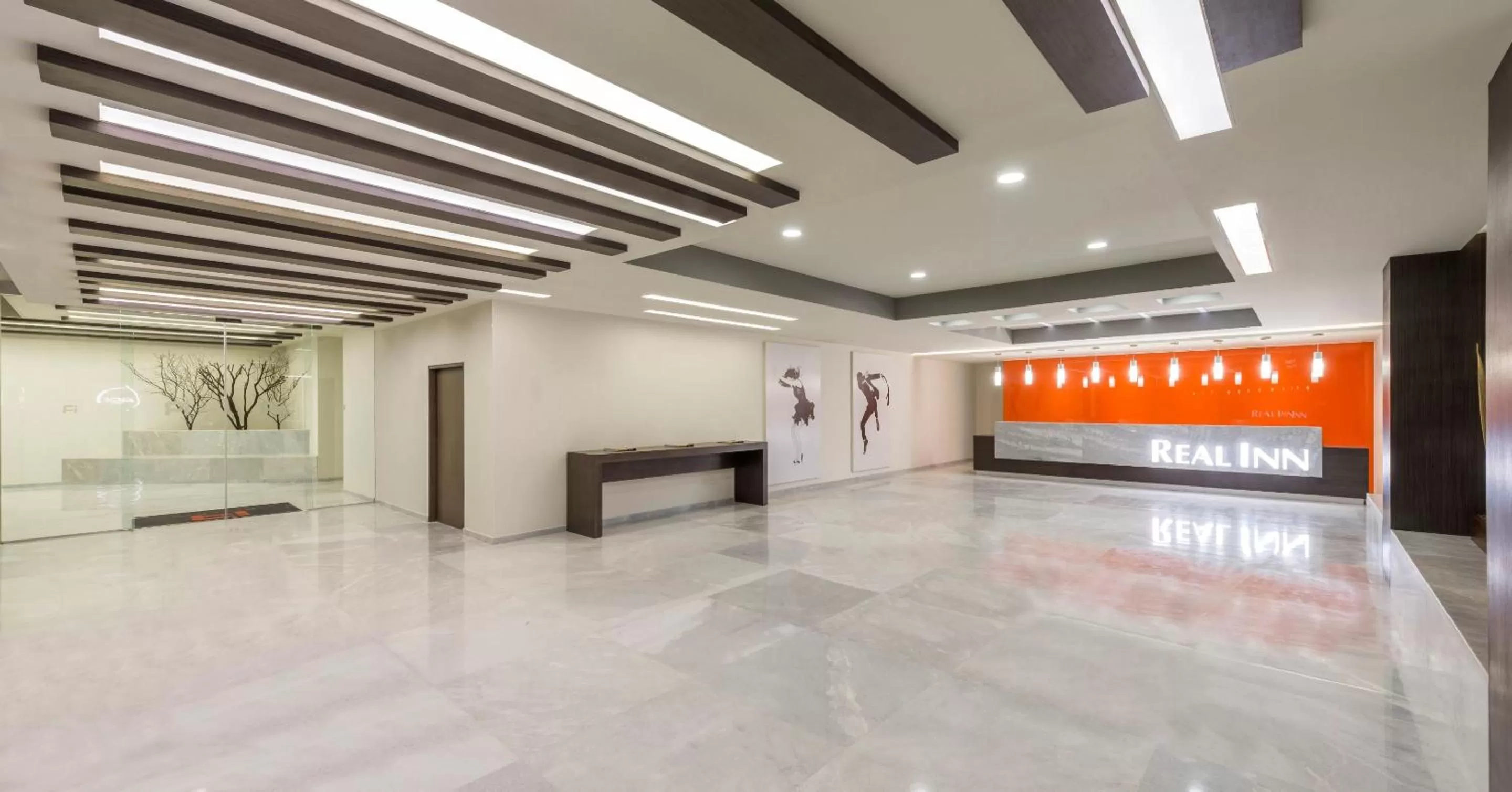 Lobby or reception in Real Inn Celaya
