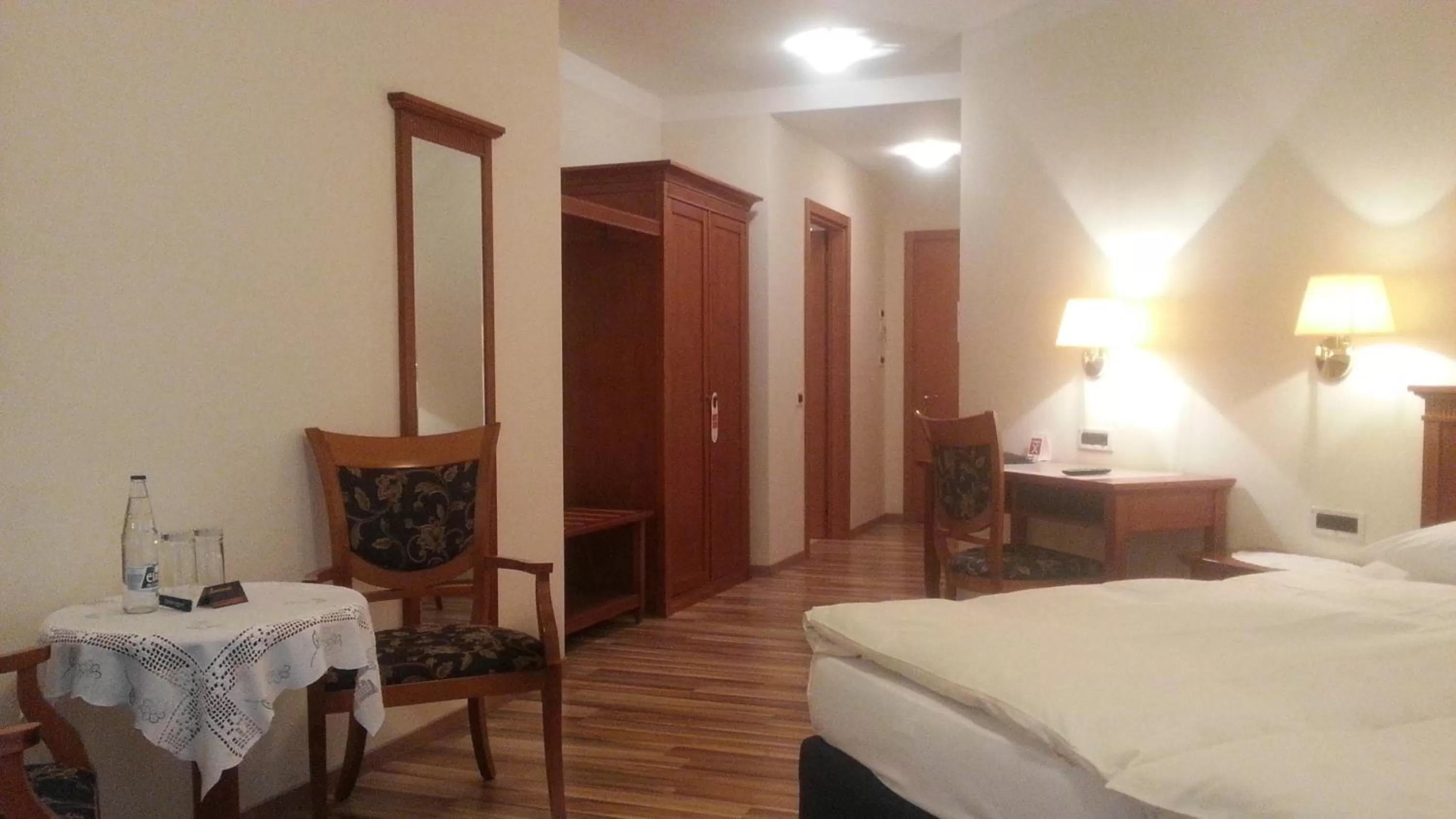 Bed in Hotel Federale