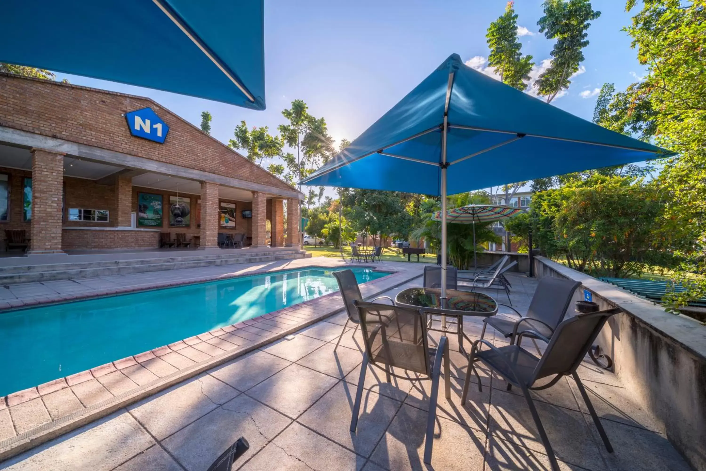 Swimming Pool in N1 Hotel & Campsite Victoria Falls