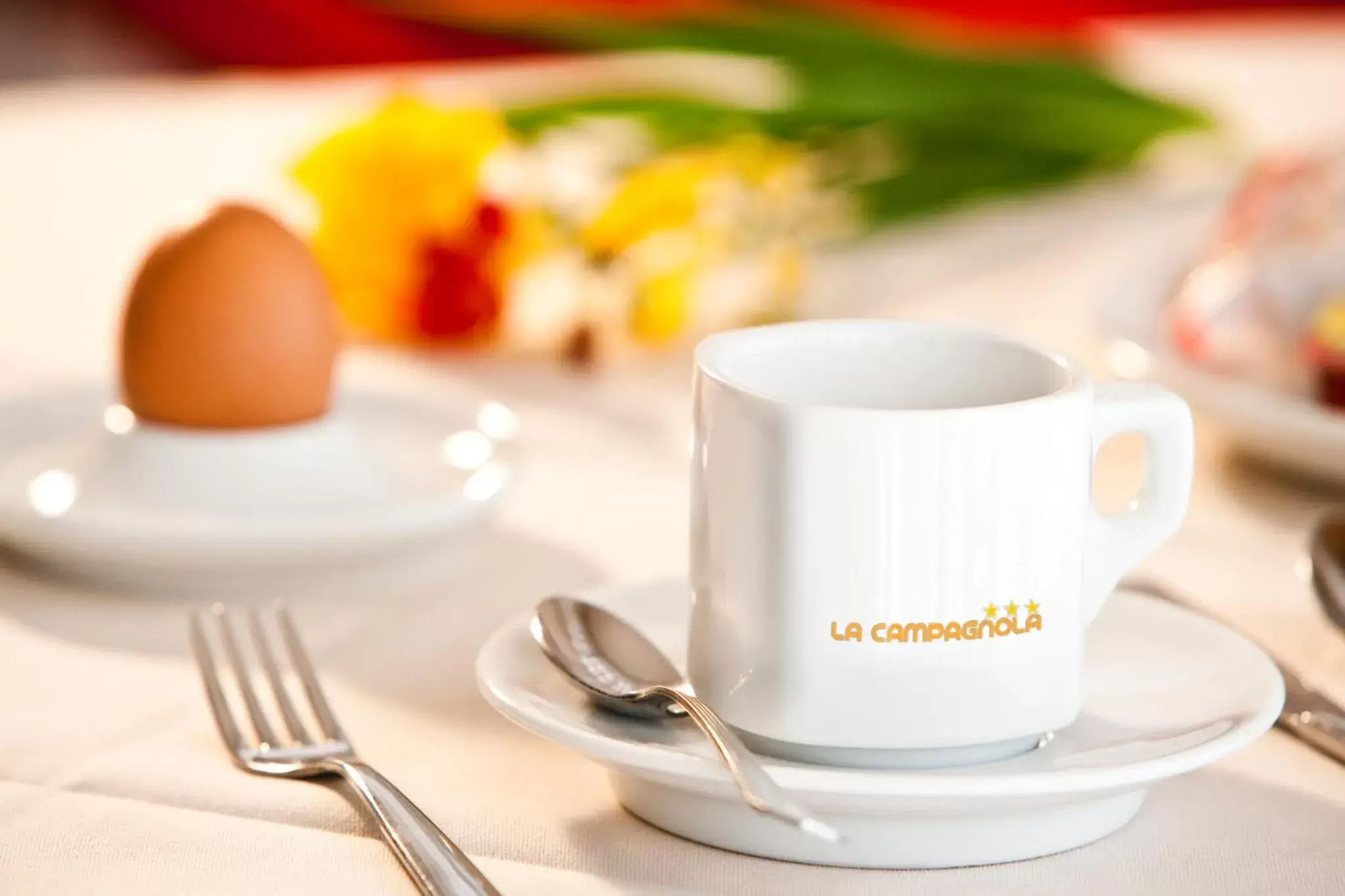 Continental breakfast in Hotel La Campagnola