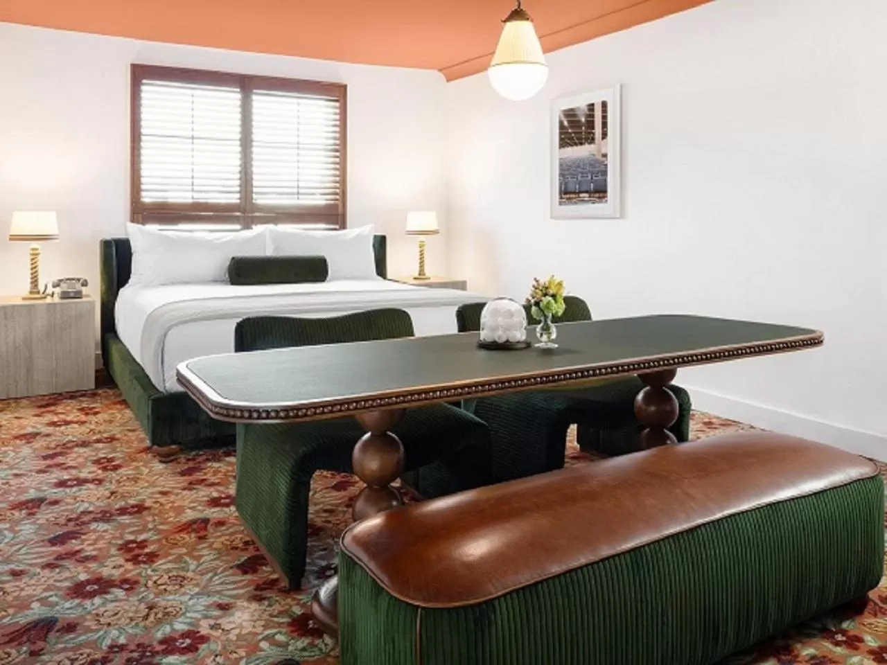 Bed in Palihouse West Hollywood at Beverly Hills