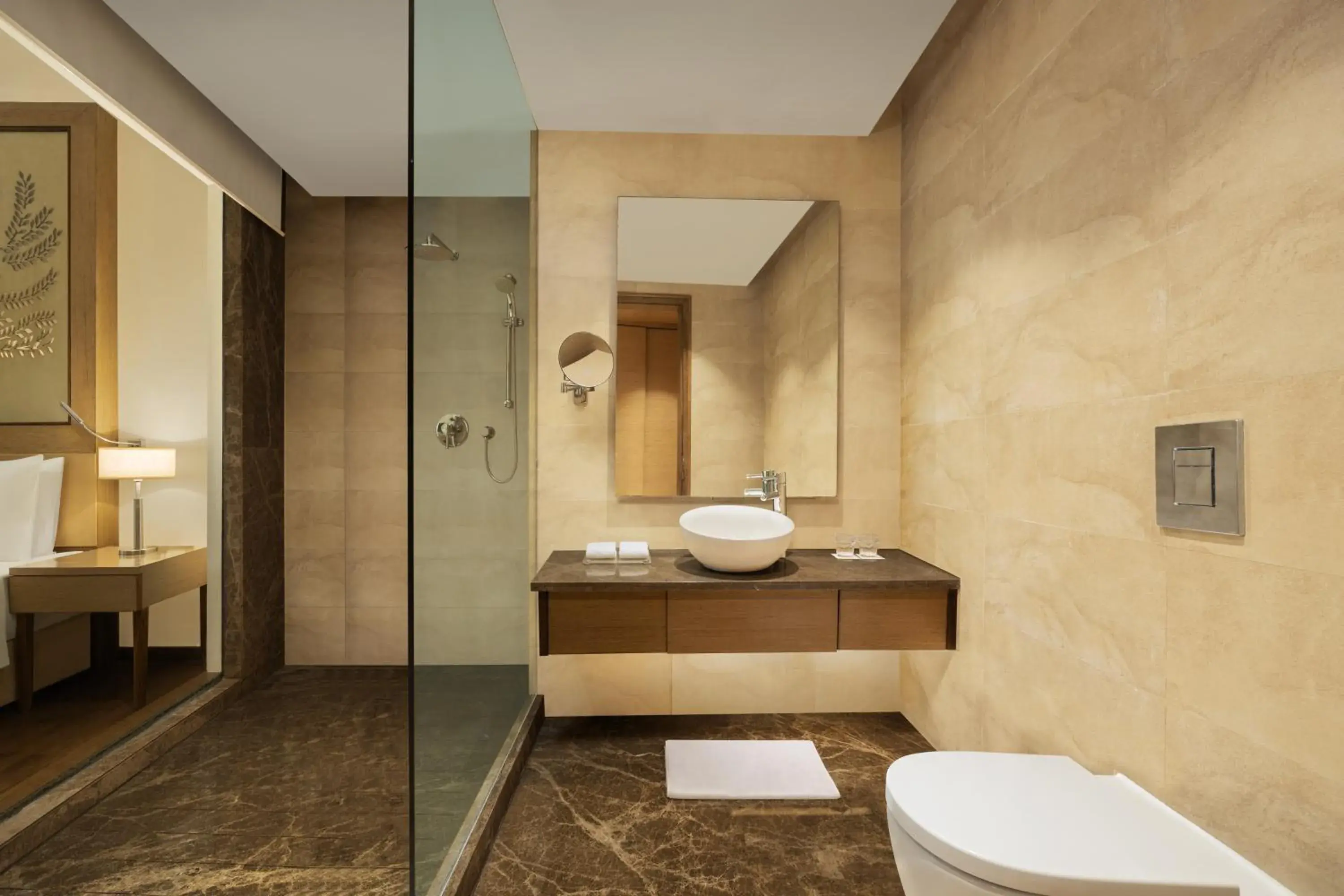 Bathroom in Radisson Blu Hotel New Delhi Dwarka