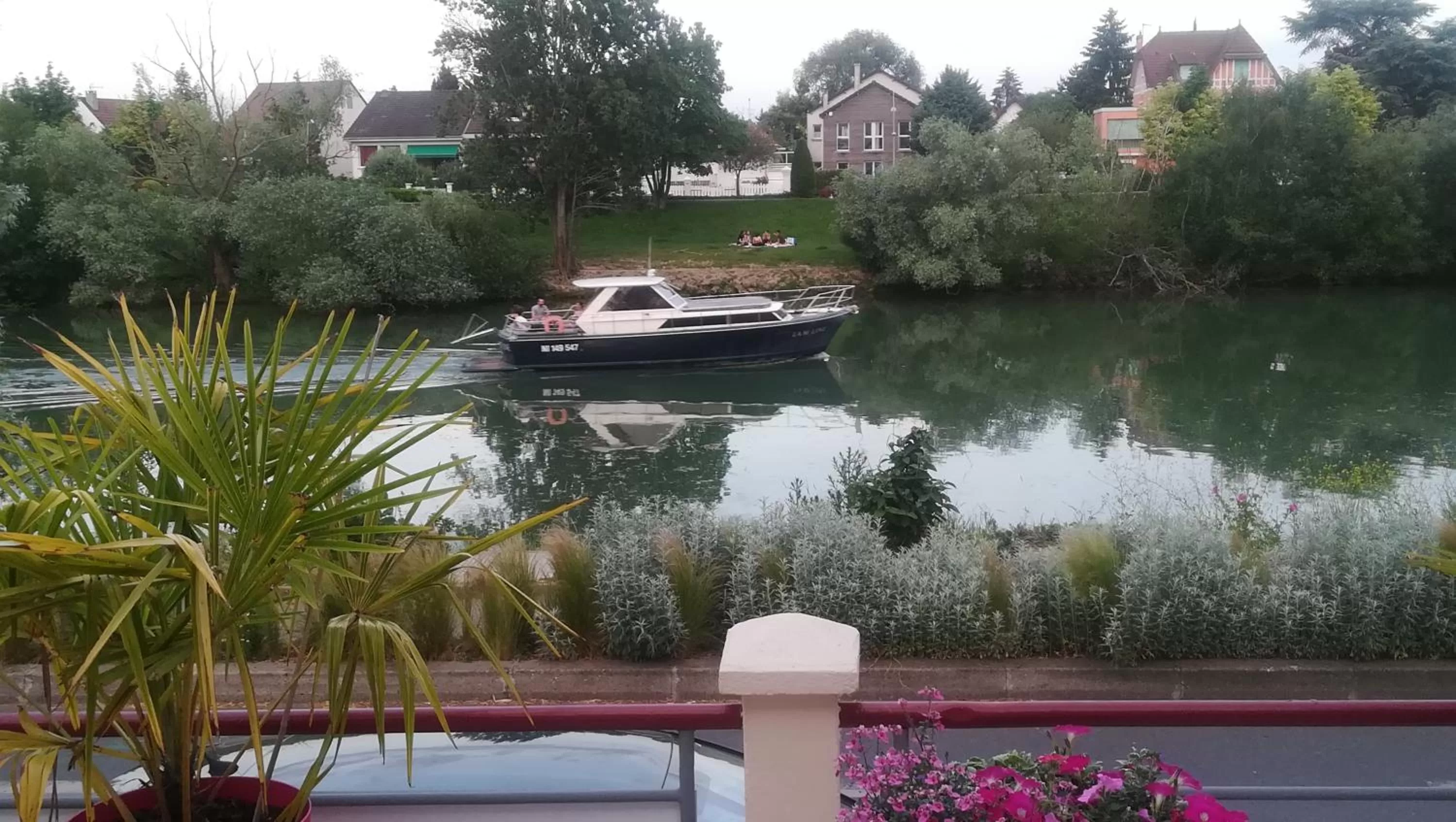 River view in LES PINGOUINS DE LA MARNE