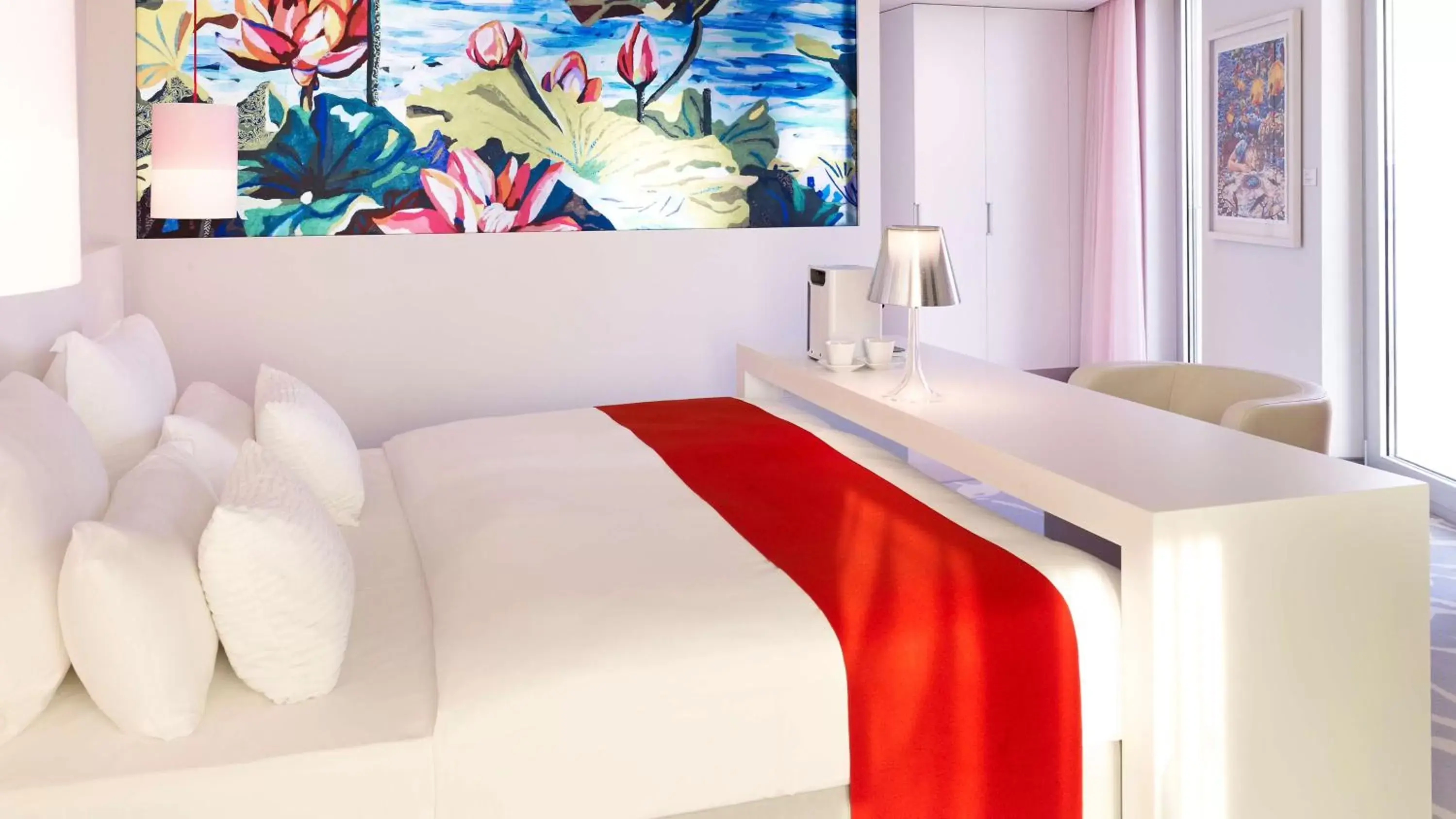 Bedroom, Bed in art'otel cologne, Powered by Radisson Hotels