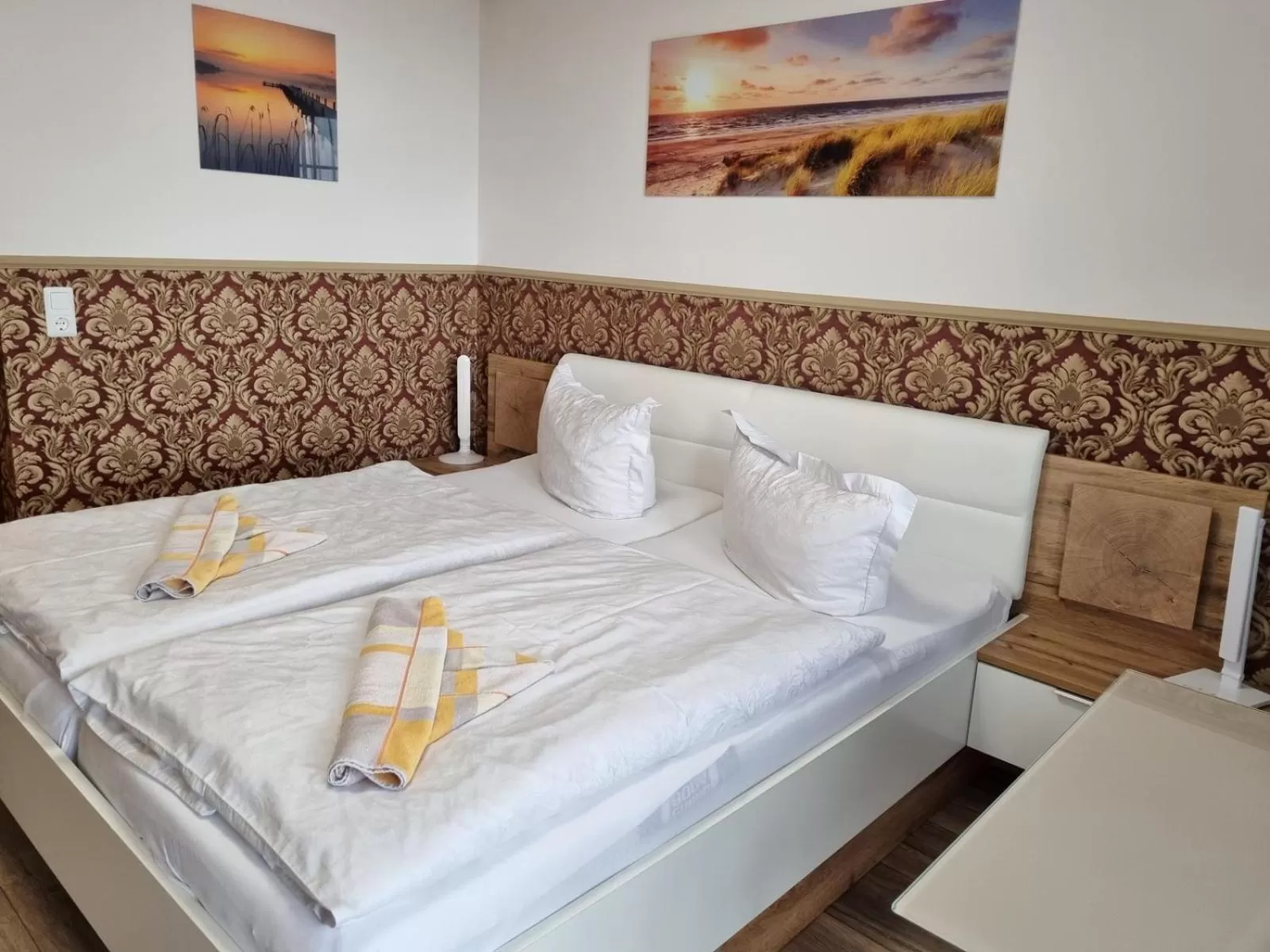 Bed in Hotel Waterkant