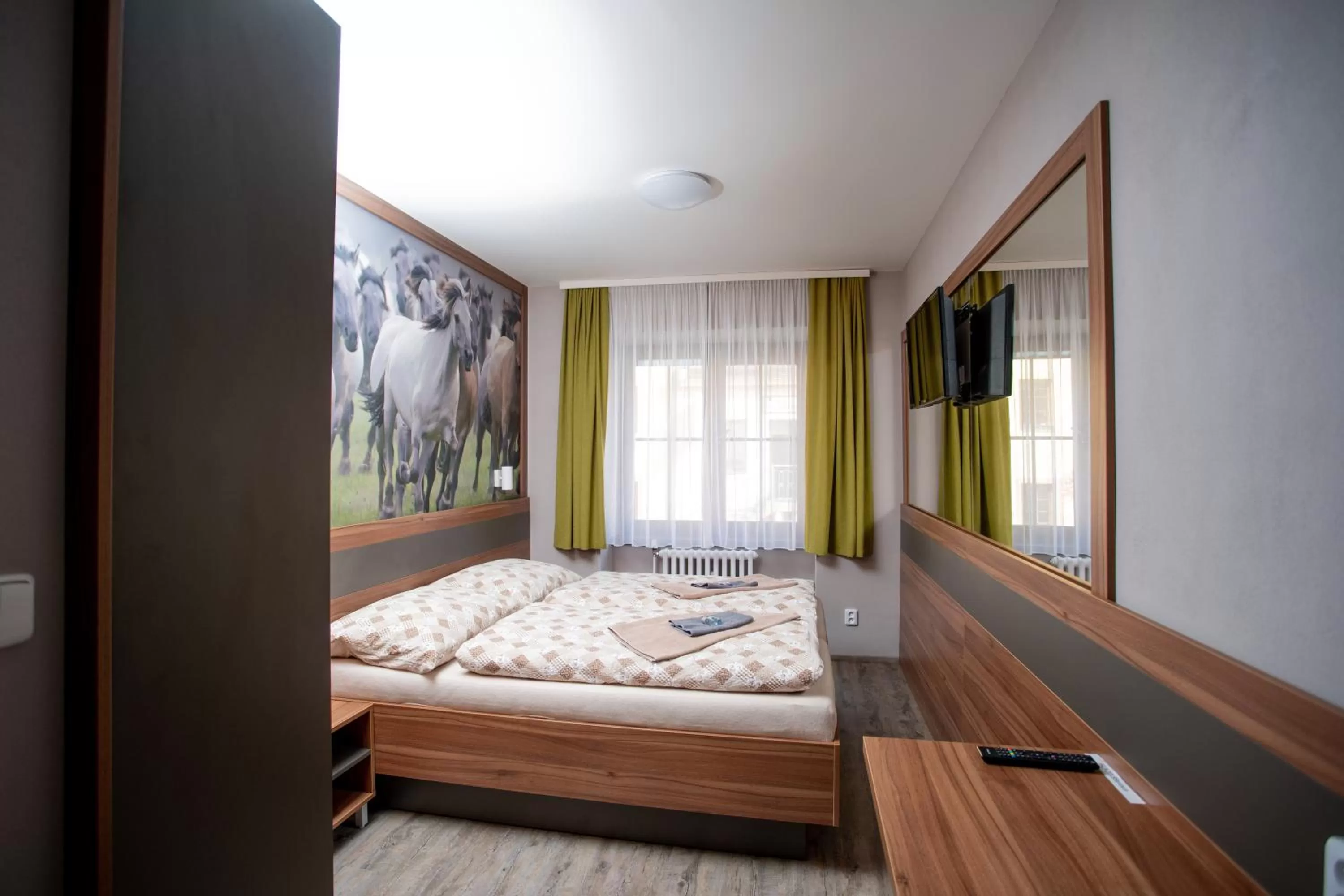 Bedroom, Bed in Hotel U koně