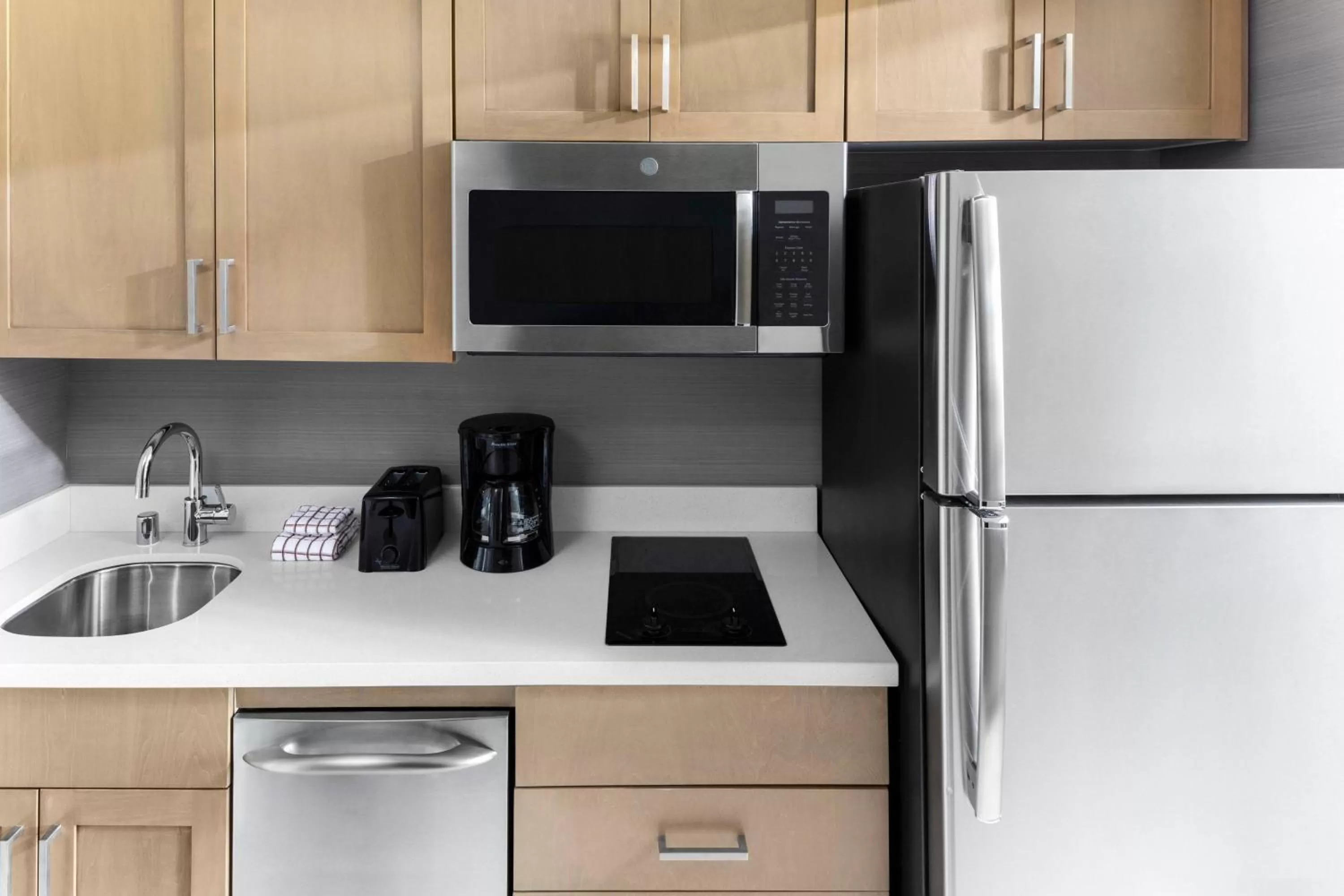 Kitchen or kitchenette in Residence Inn by Marriott Big Sky/The Wilson Hotel