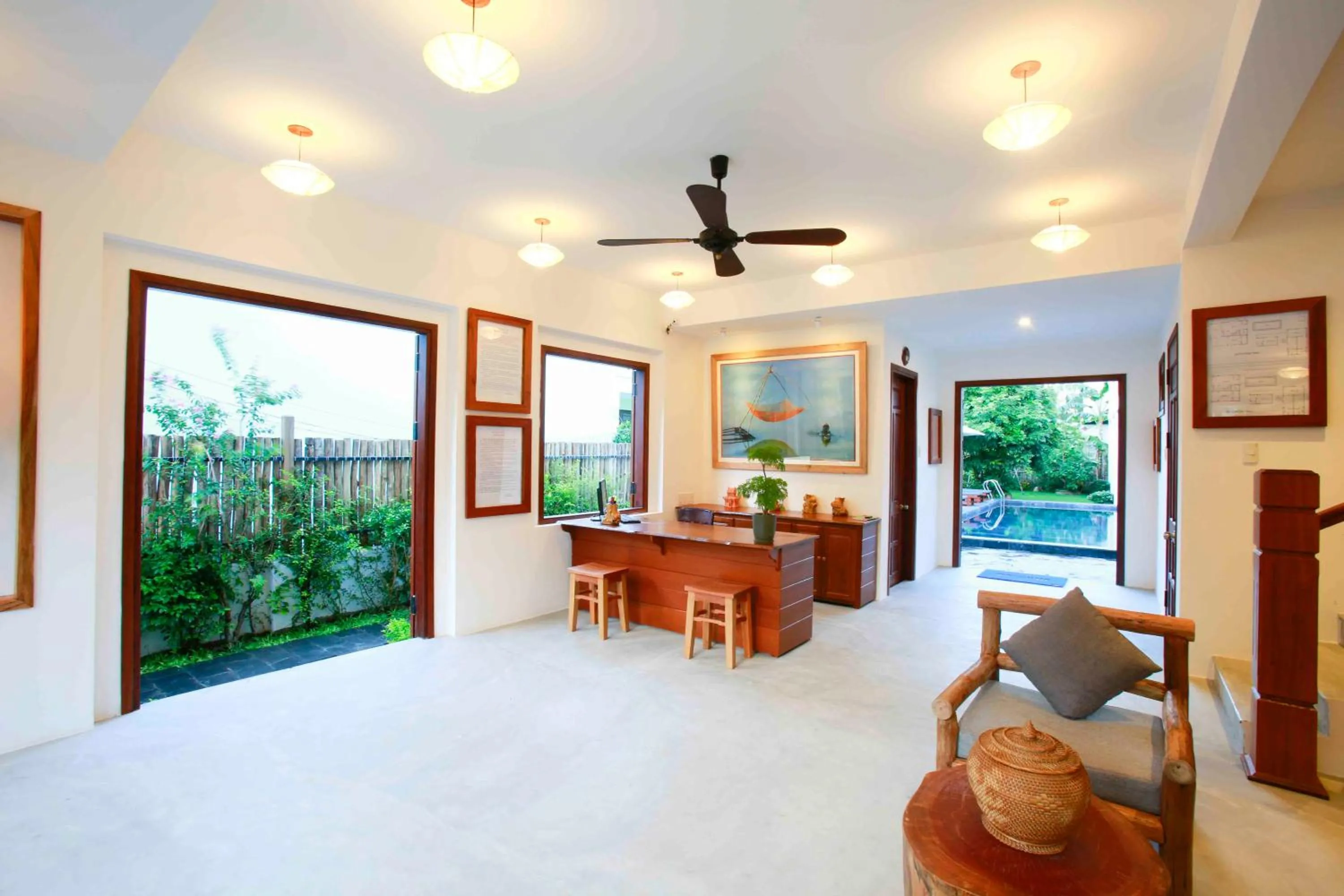 Lobby or reception in Vina Beach Pool Villas