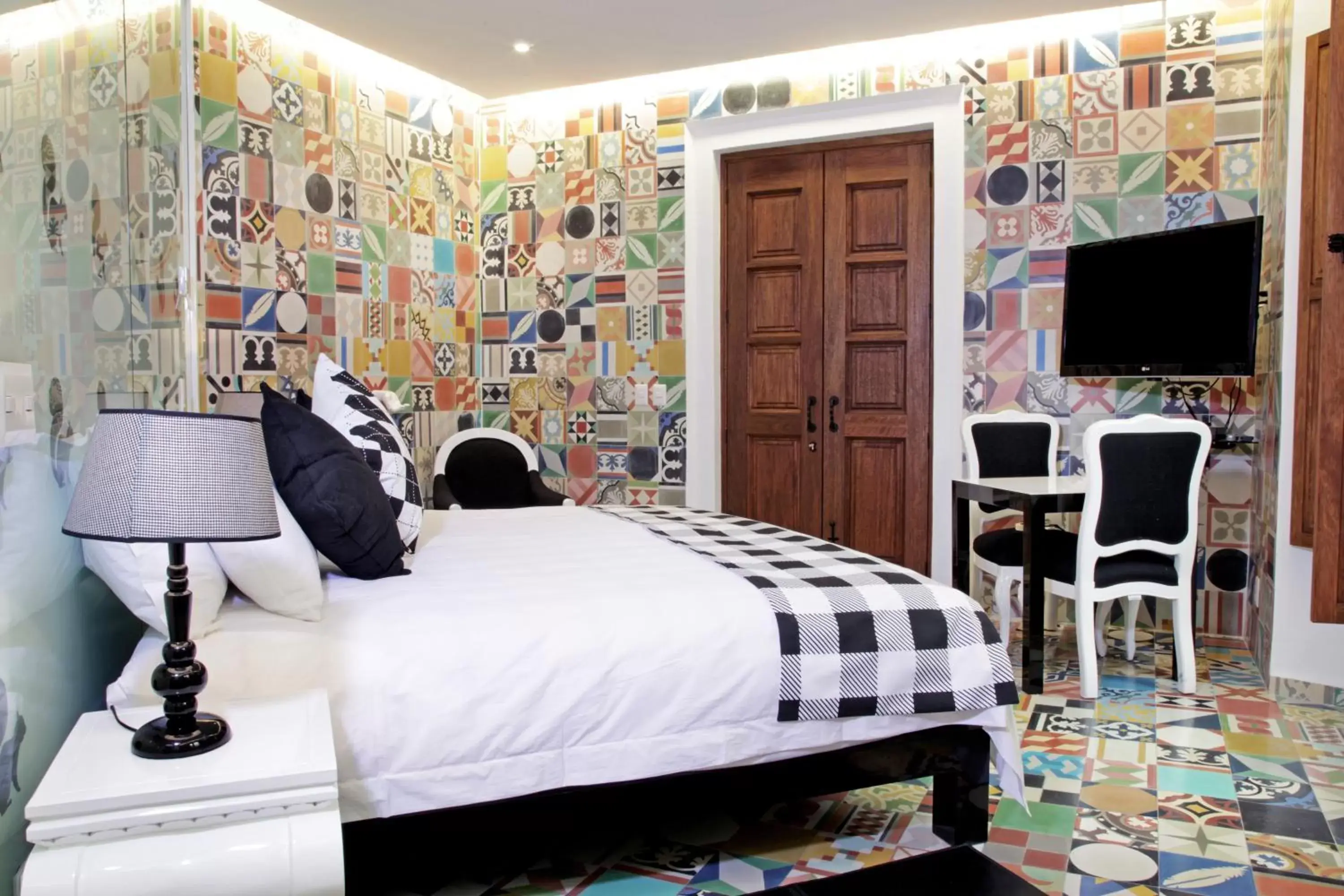 Bedroom in Del Carmen Concept Hotel Boutique by Chai