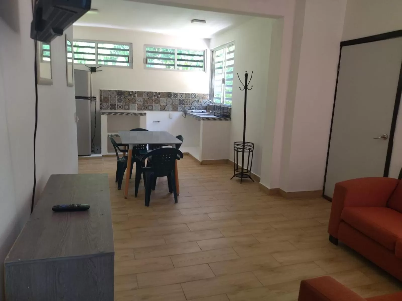 Kitchen or kitchenette in Garden Suites Comalcalco