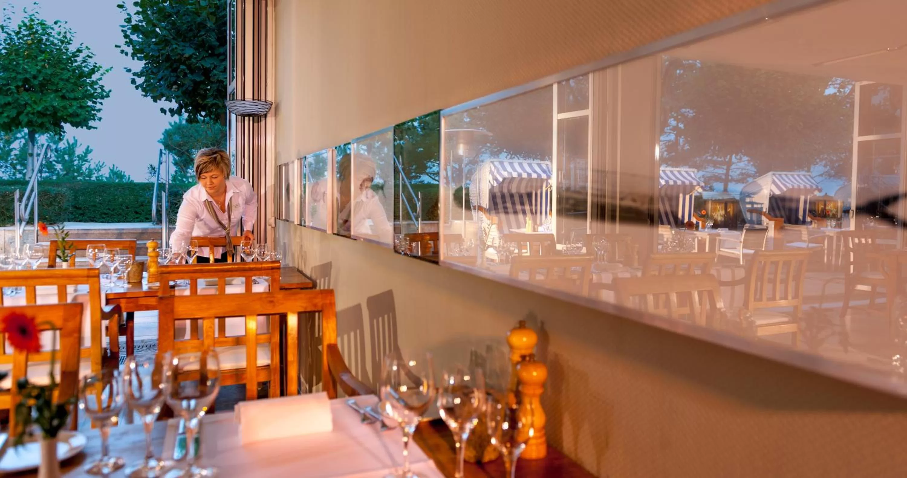 Restaurant/places to eat in Dorint Strandhotel Binz/Rügen