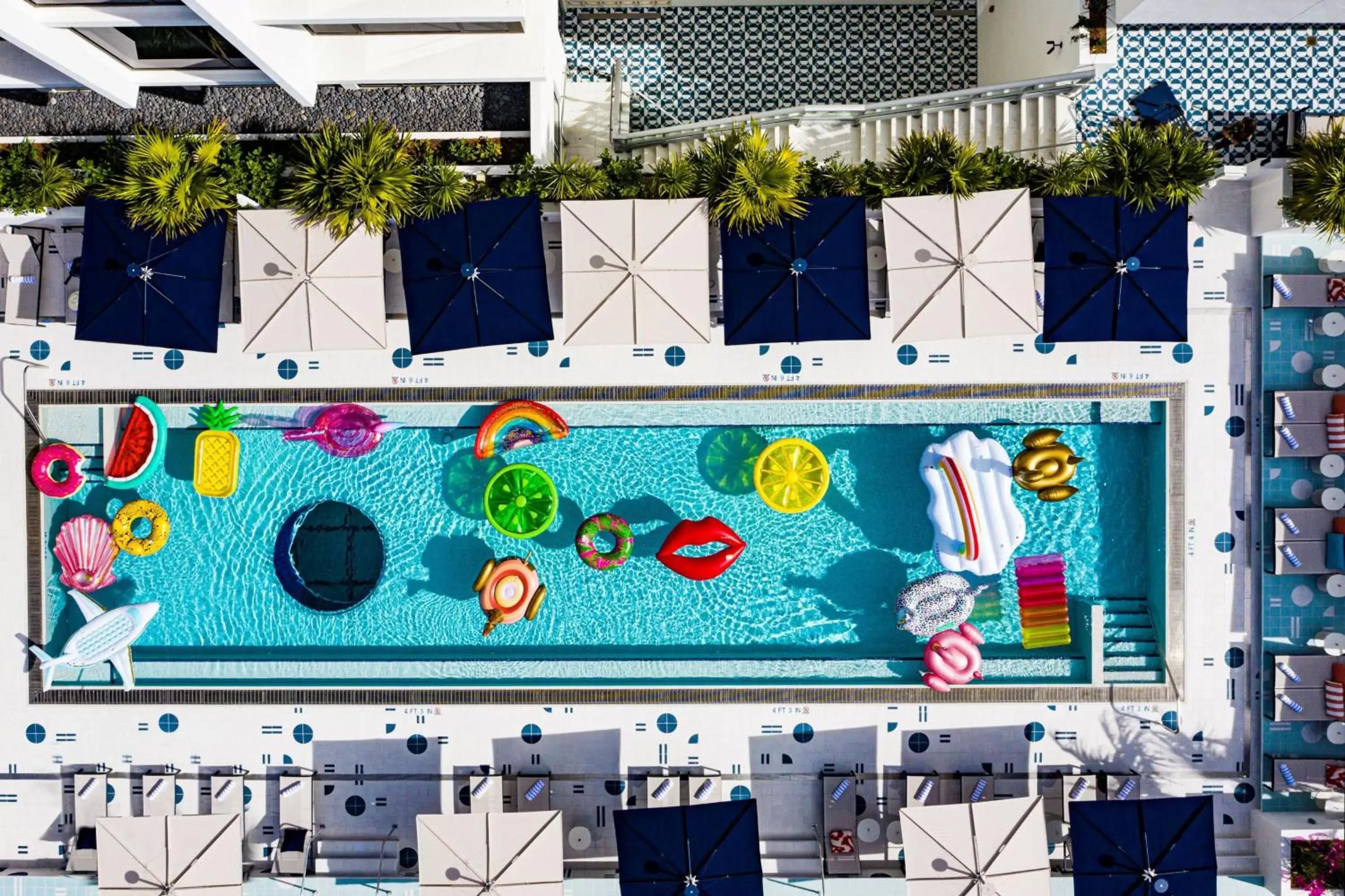 Swimming pool, Pool View in Moxy Miami South Beach