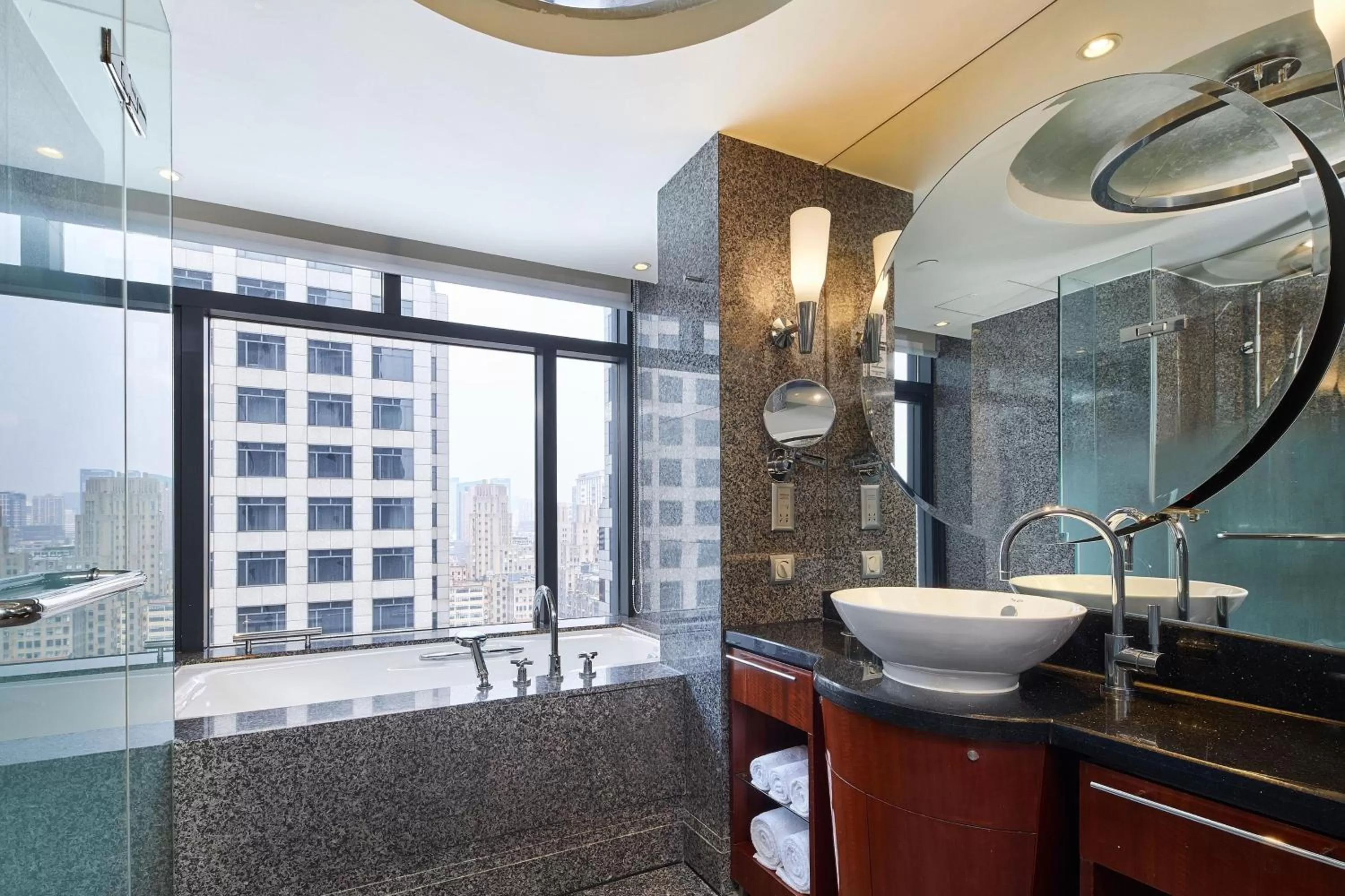 Bathroom in The Westin Bund Center, Shanghai