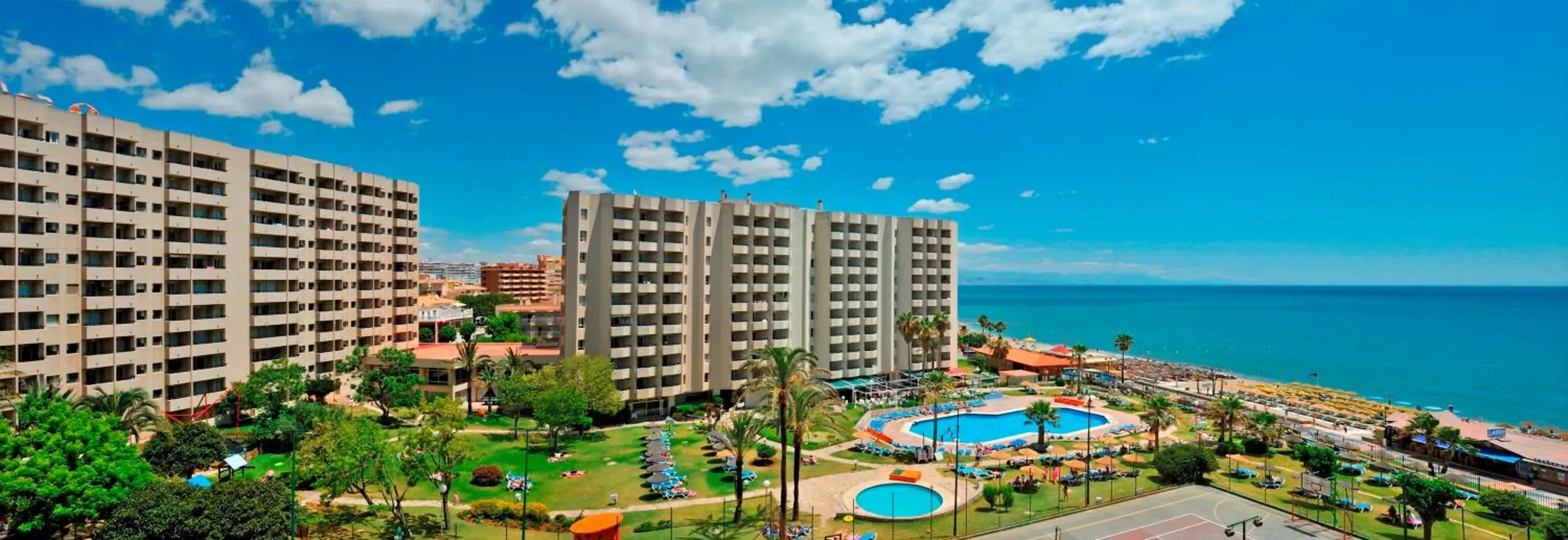 Garden view in Sol Puerto Marina Garden view in Sol Puerto Marina