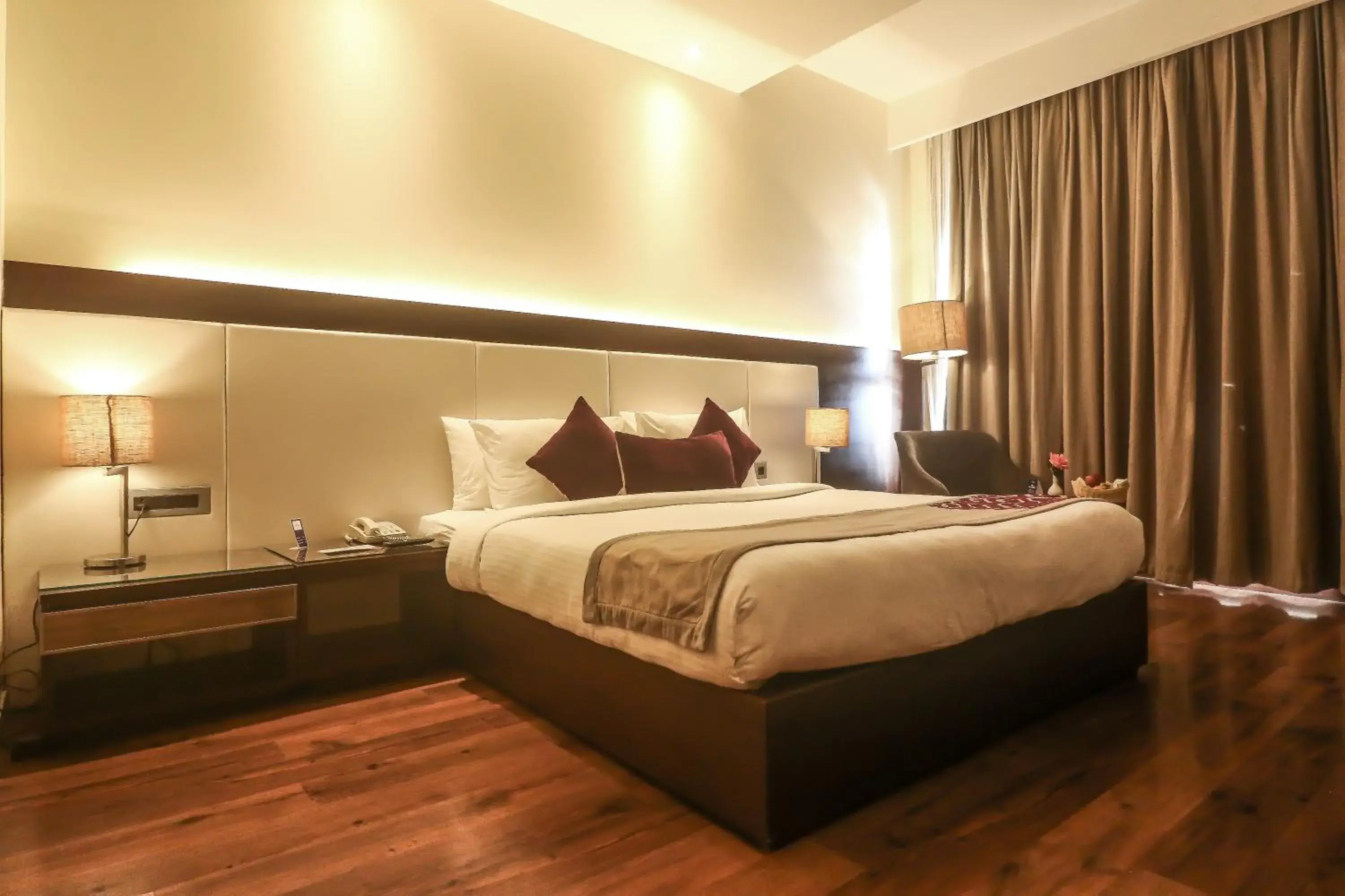 Bed in Marigold Sarovar Portico Shimla