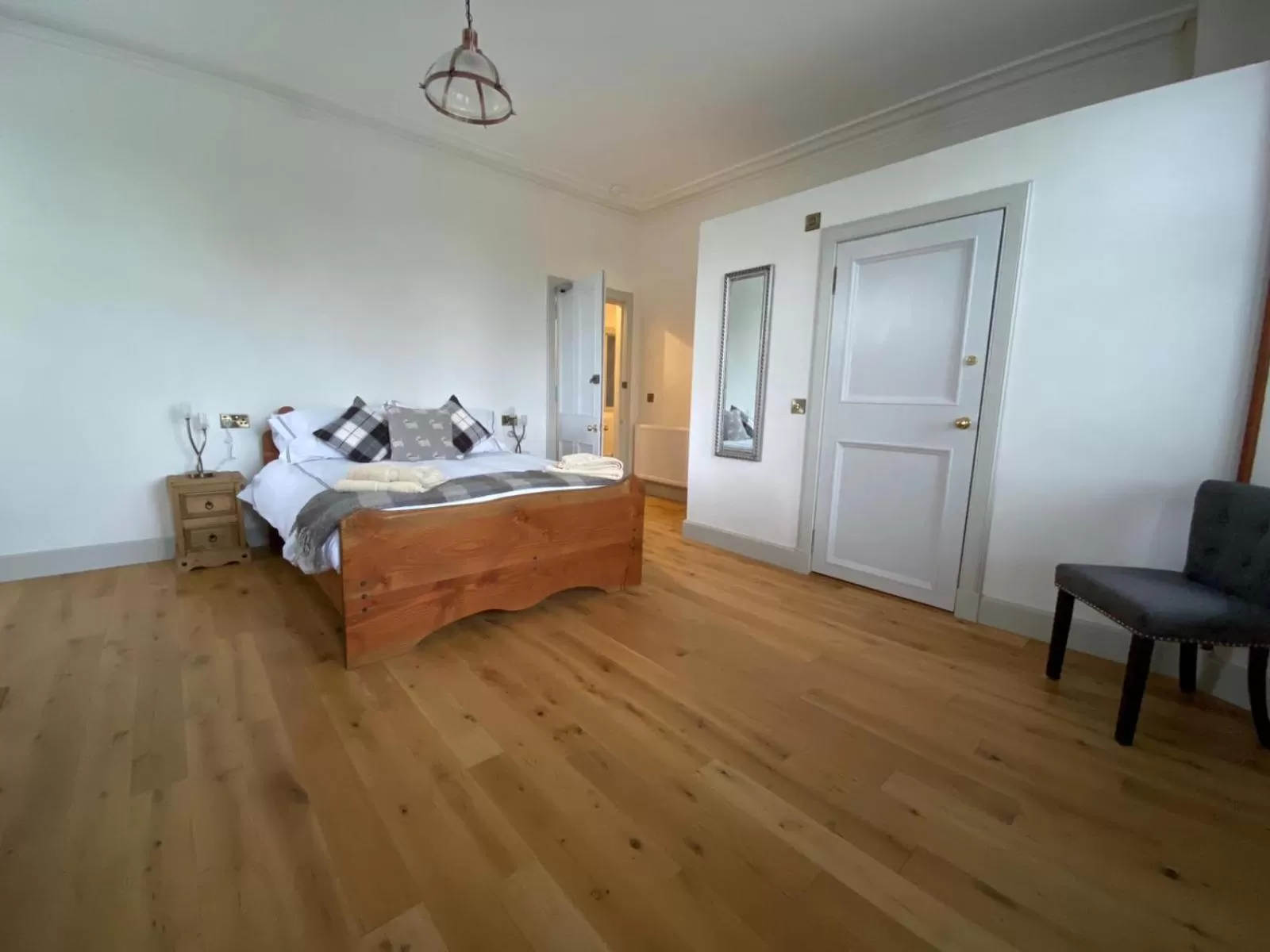 Bed in Manor House Hotel