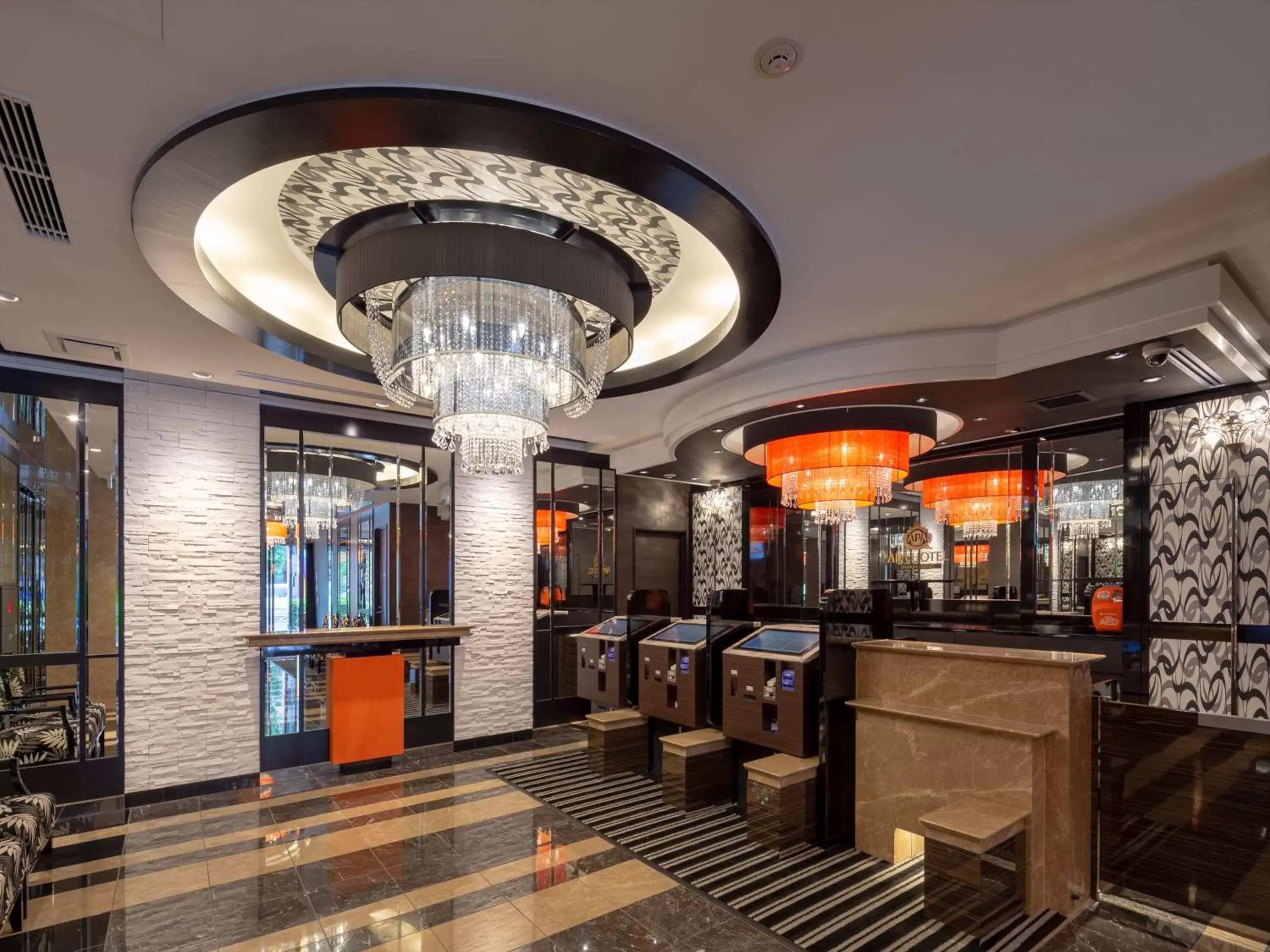 Lobby or reception in APA Hotel Asakusa Ekimae Lobby or reception in APA Hotel Asakusa Ekimae