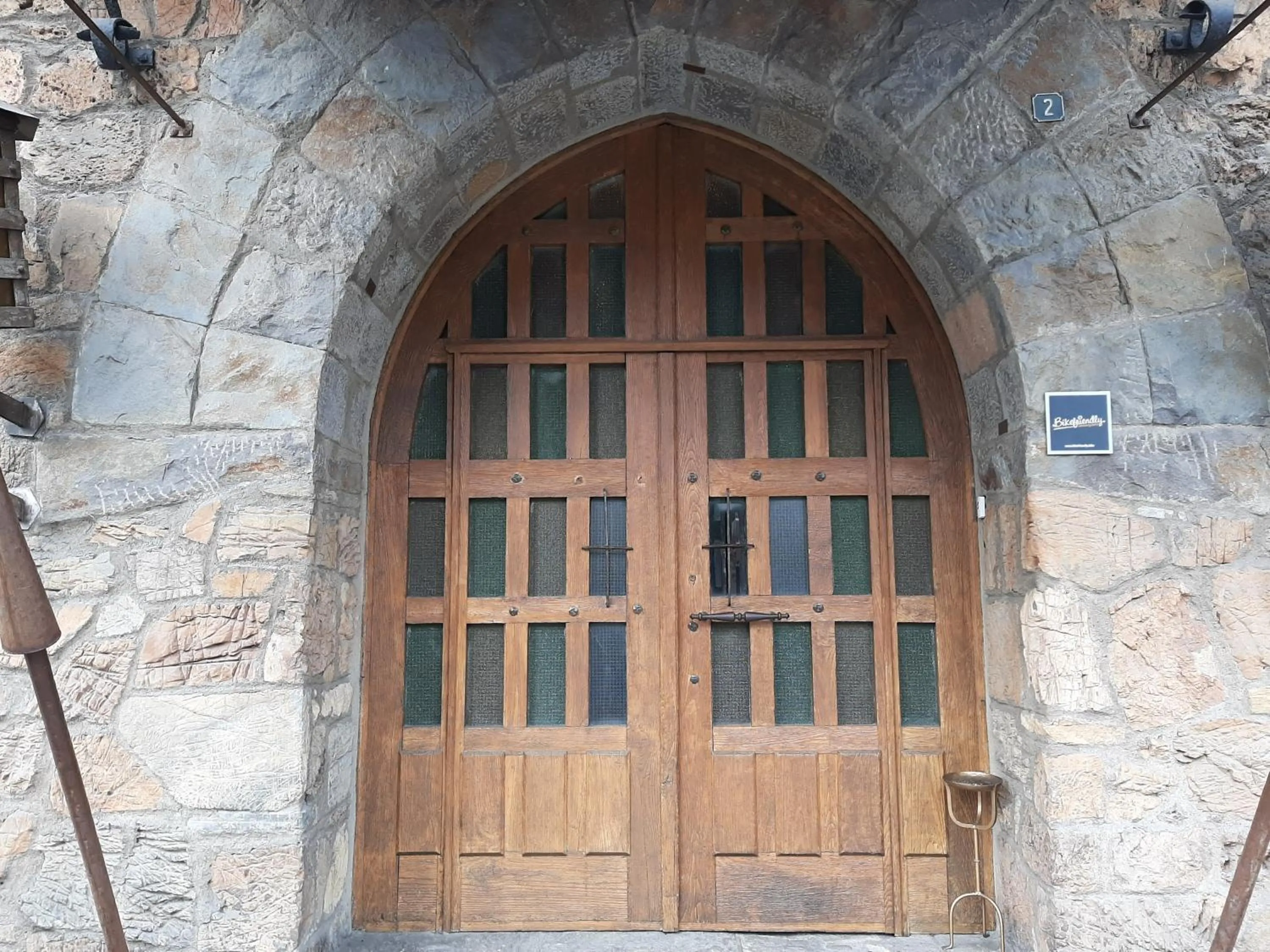 Facade/entrance in Hotel Temple Ponferrada